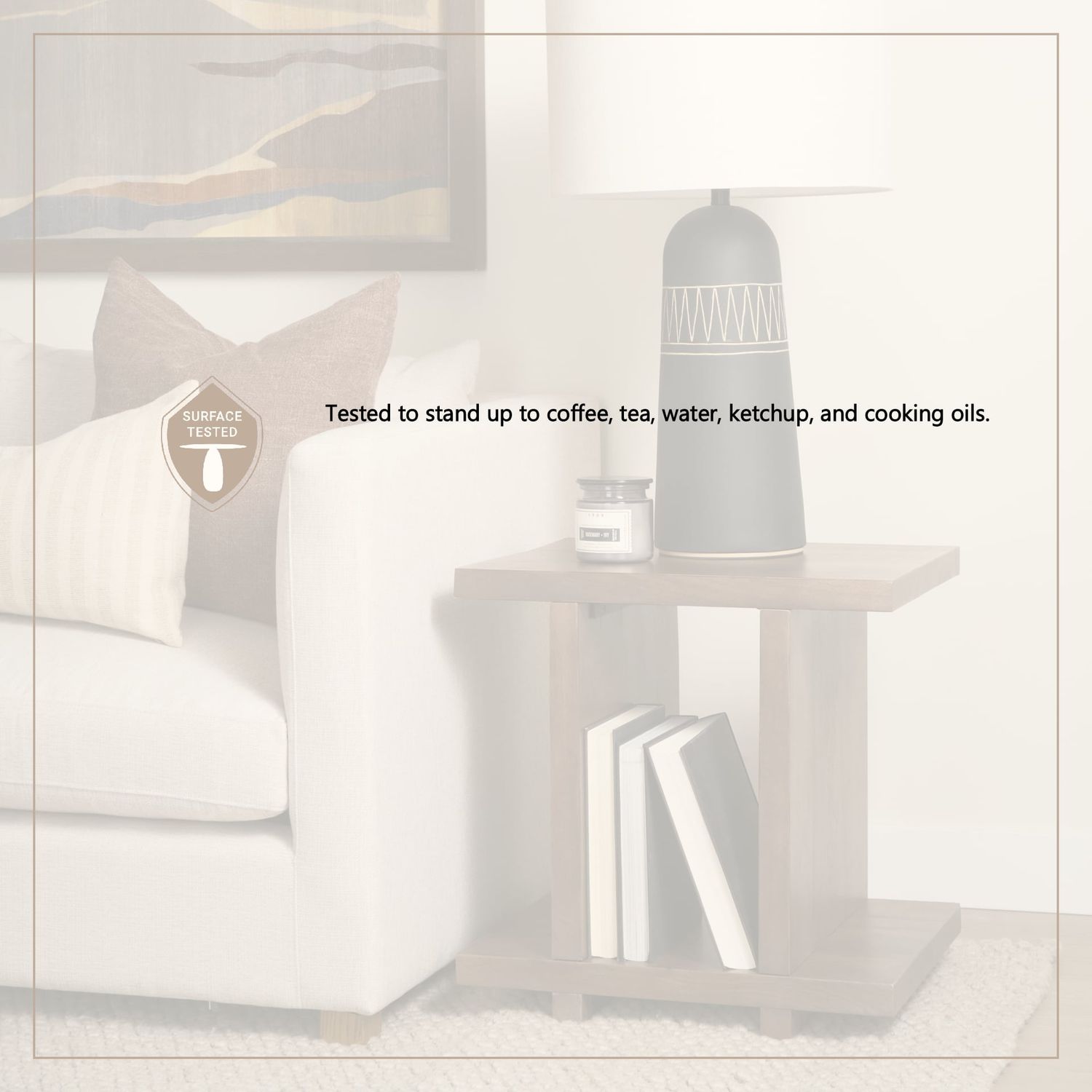 Nohr Medium Brown Wood Accent Table