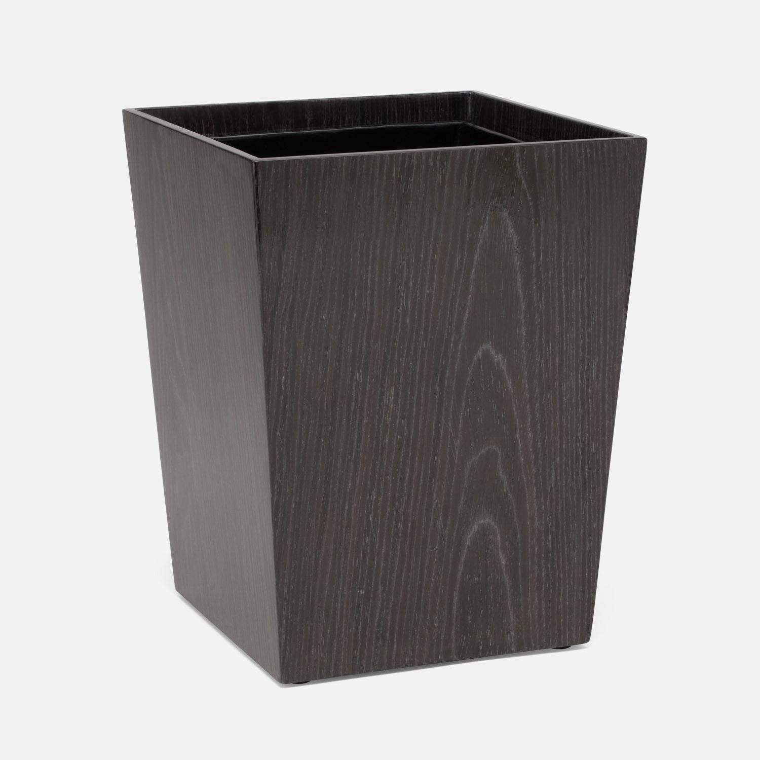 Westerly, Dark Oak, Wastebasket, Square Tapered, Veneer