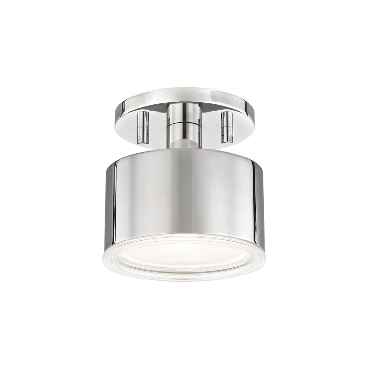 Nora 1 Light Flush Mount-Mitzi-HVL-H159601-PN-Bathroom LightingPolished Nickel-2-France and Son