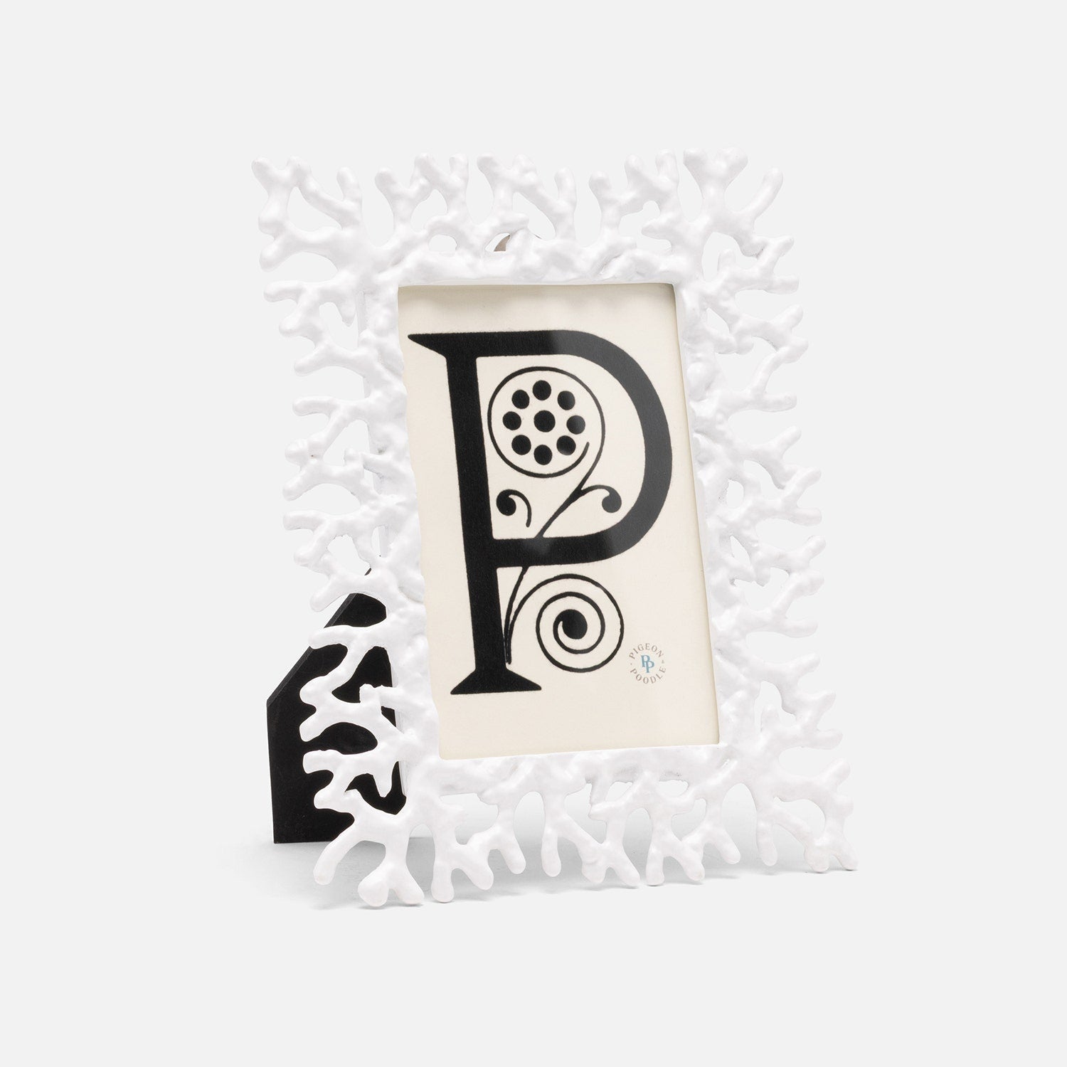 Chelsea, White, Frame, 4"X6", Brass