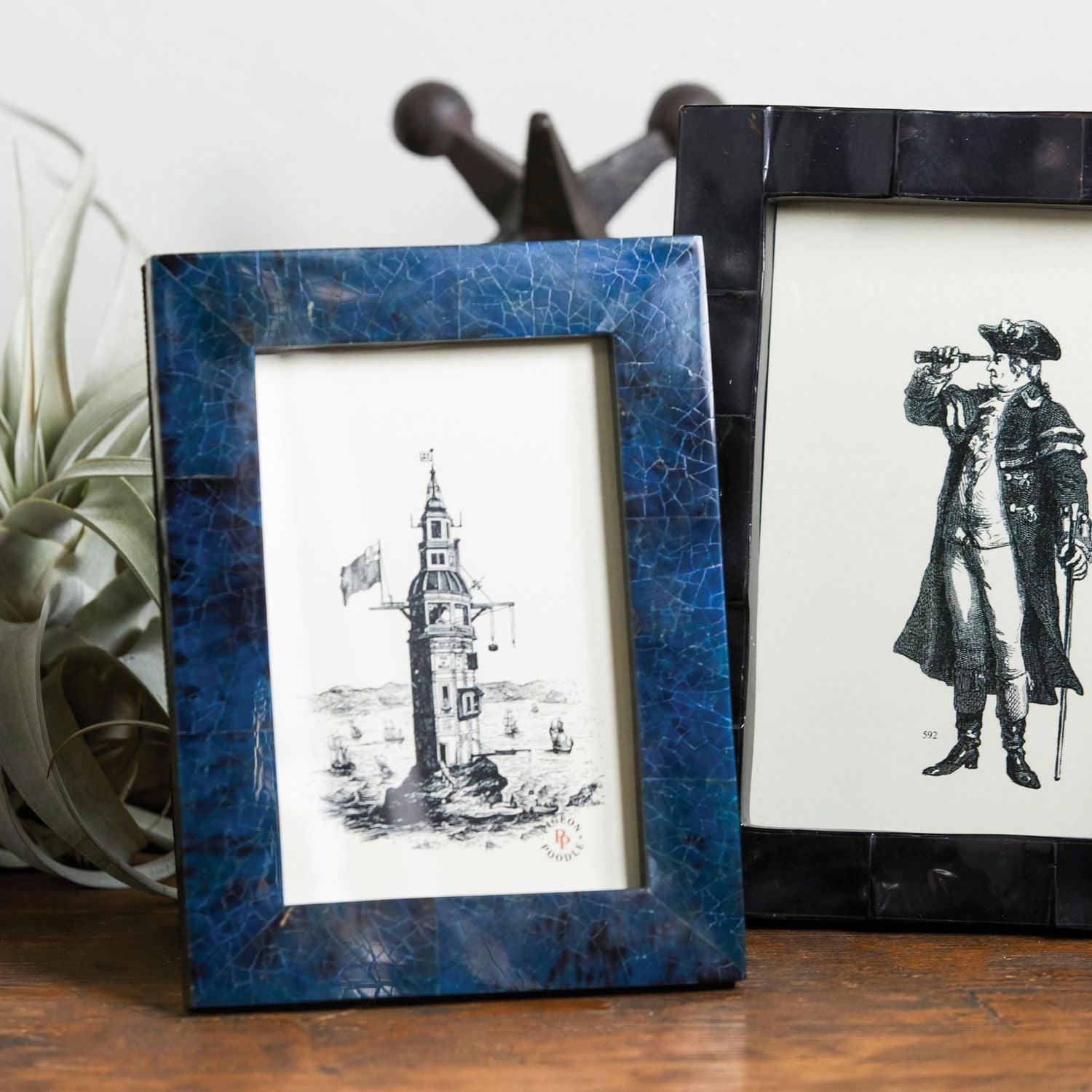 Colmar, Dark Blue, Frame, 8"X10", Shell