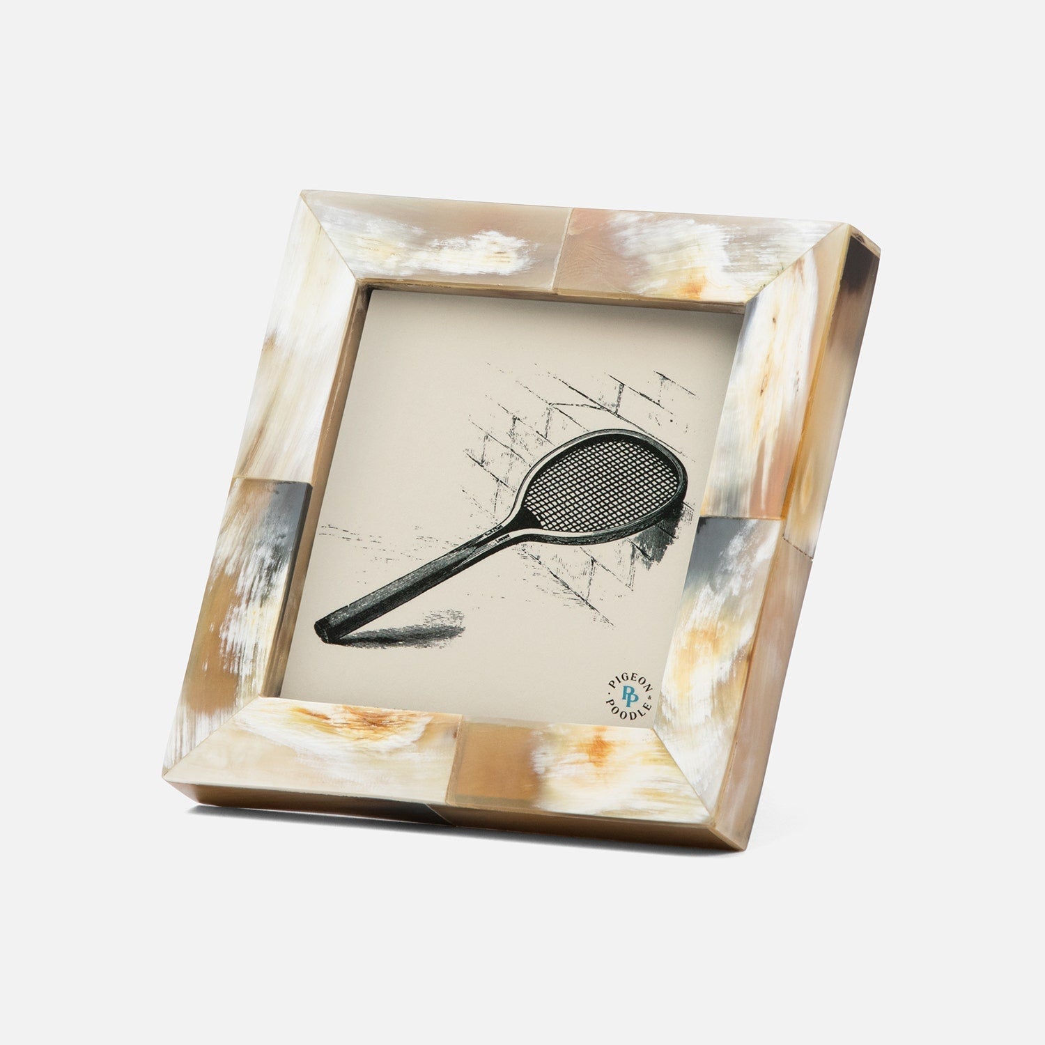 Essen, Natural, Frame, 5"X5", Horn