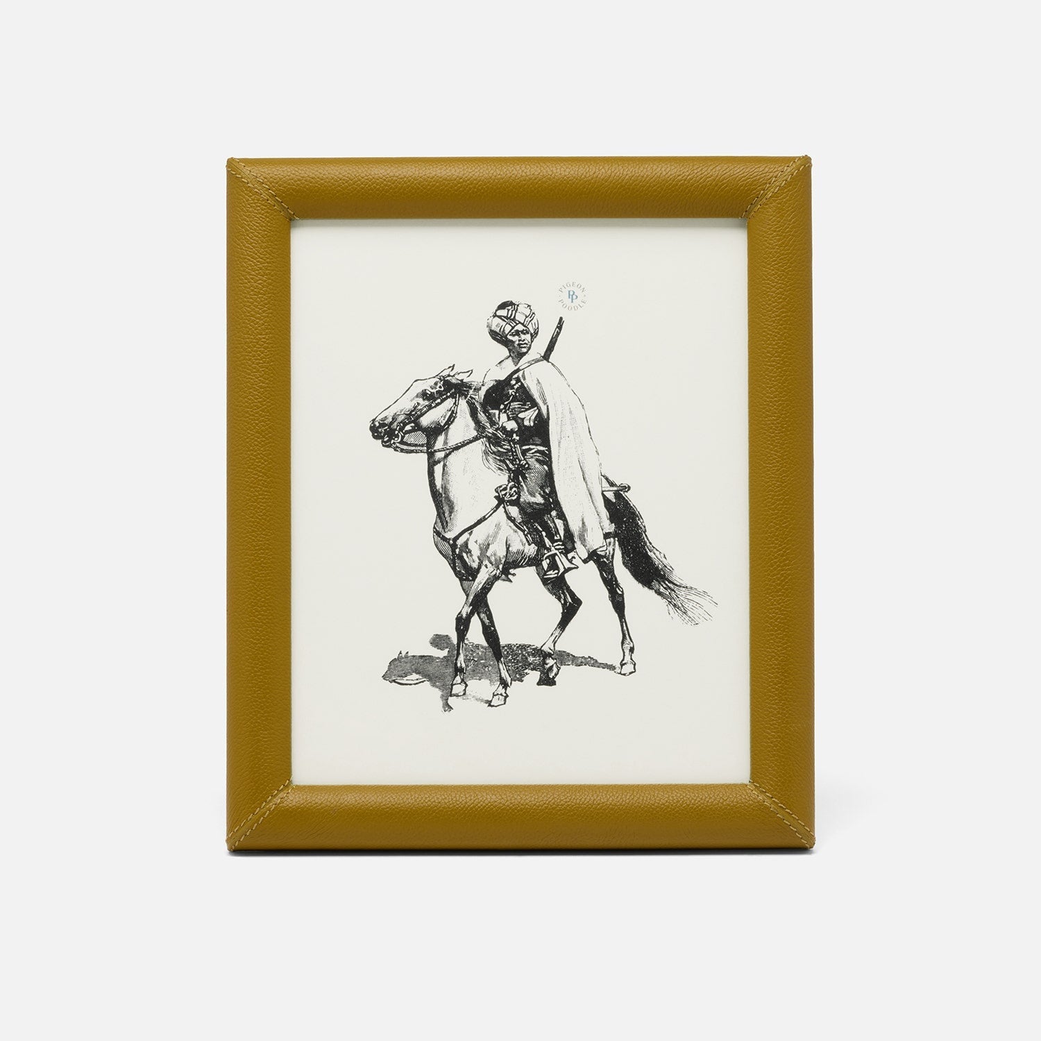 Eton, Dark Olive, Frame, 8"X10", Full-Grain Leather
