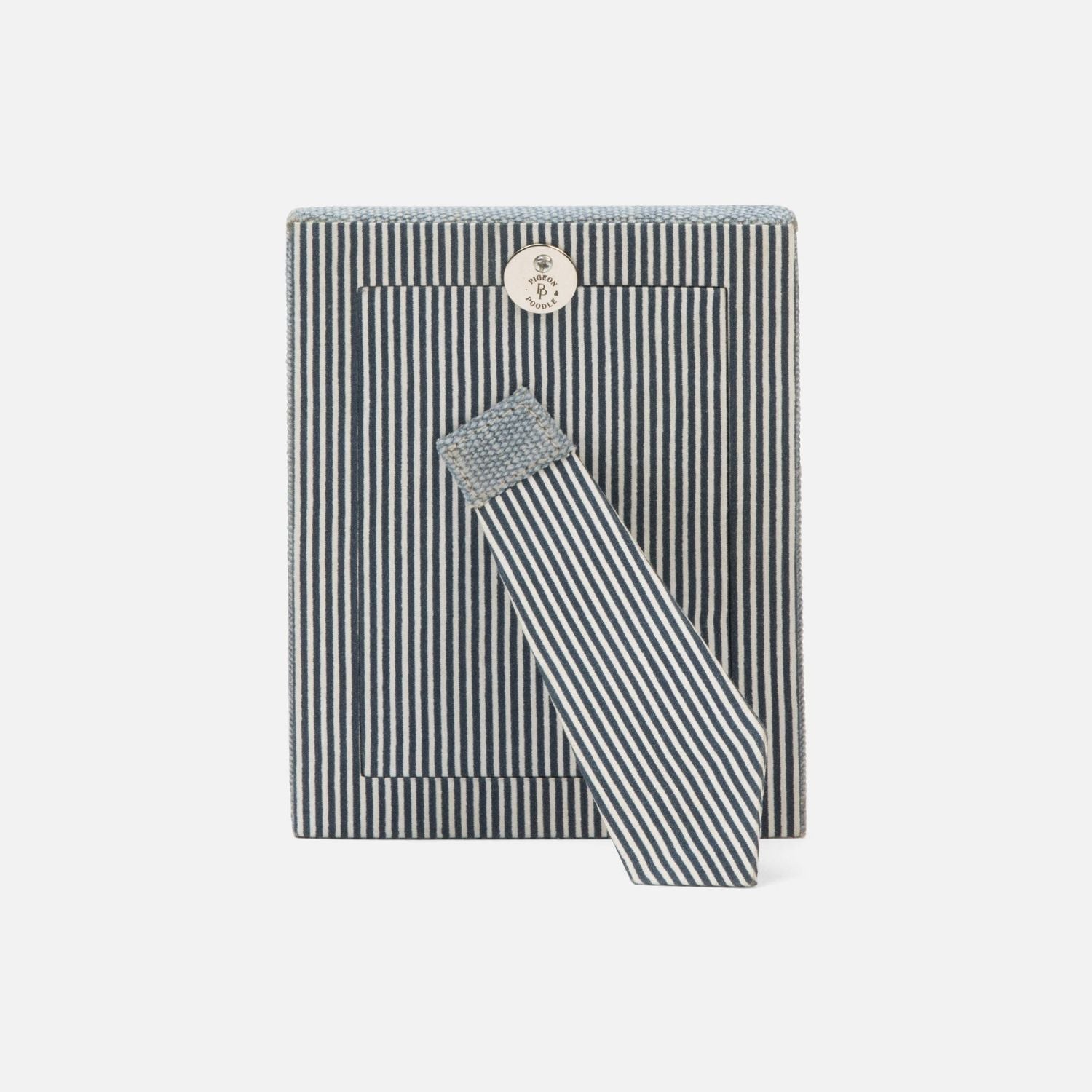 Kemi, Light Blue, Frame, 4"X6", Cotton Jute