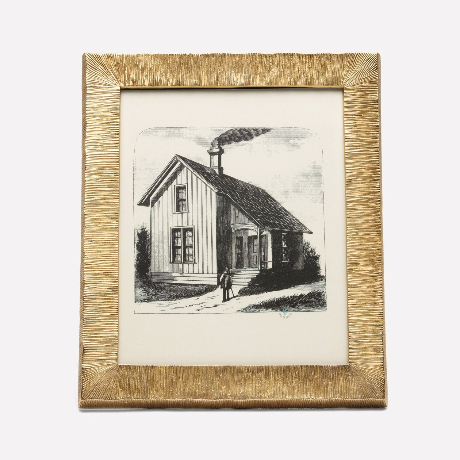Tulua, Gold, Frame, 8"X 10", Brass