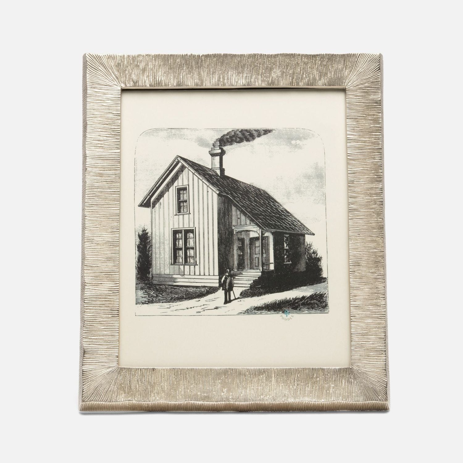 Tulua, Tarnished Silver, Frame, 8"X 10", Brass