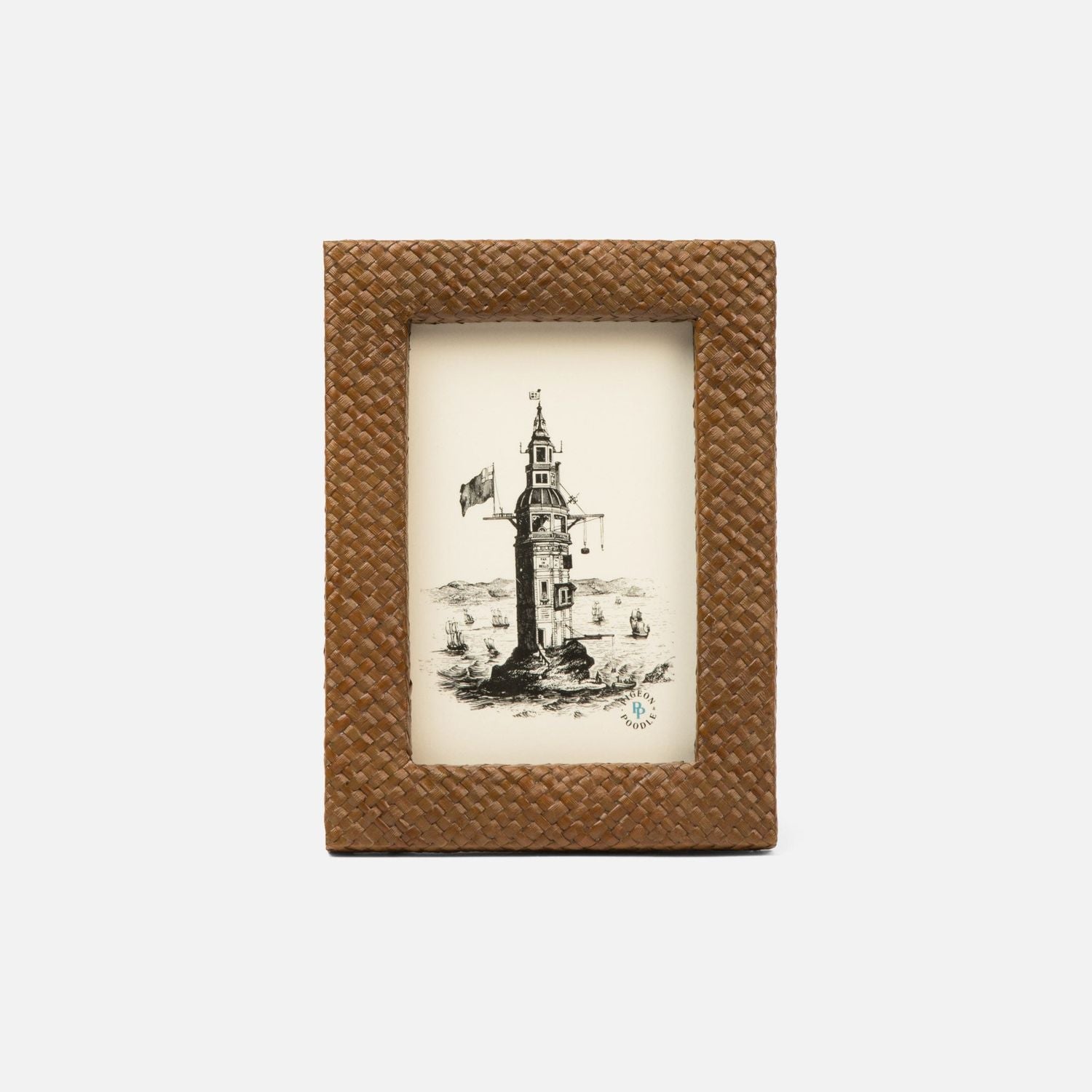 Uvita, Matte Oak, Frame, 4"X6", Pandan
