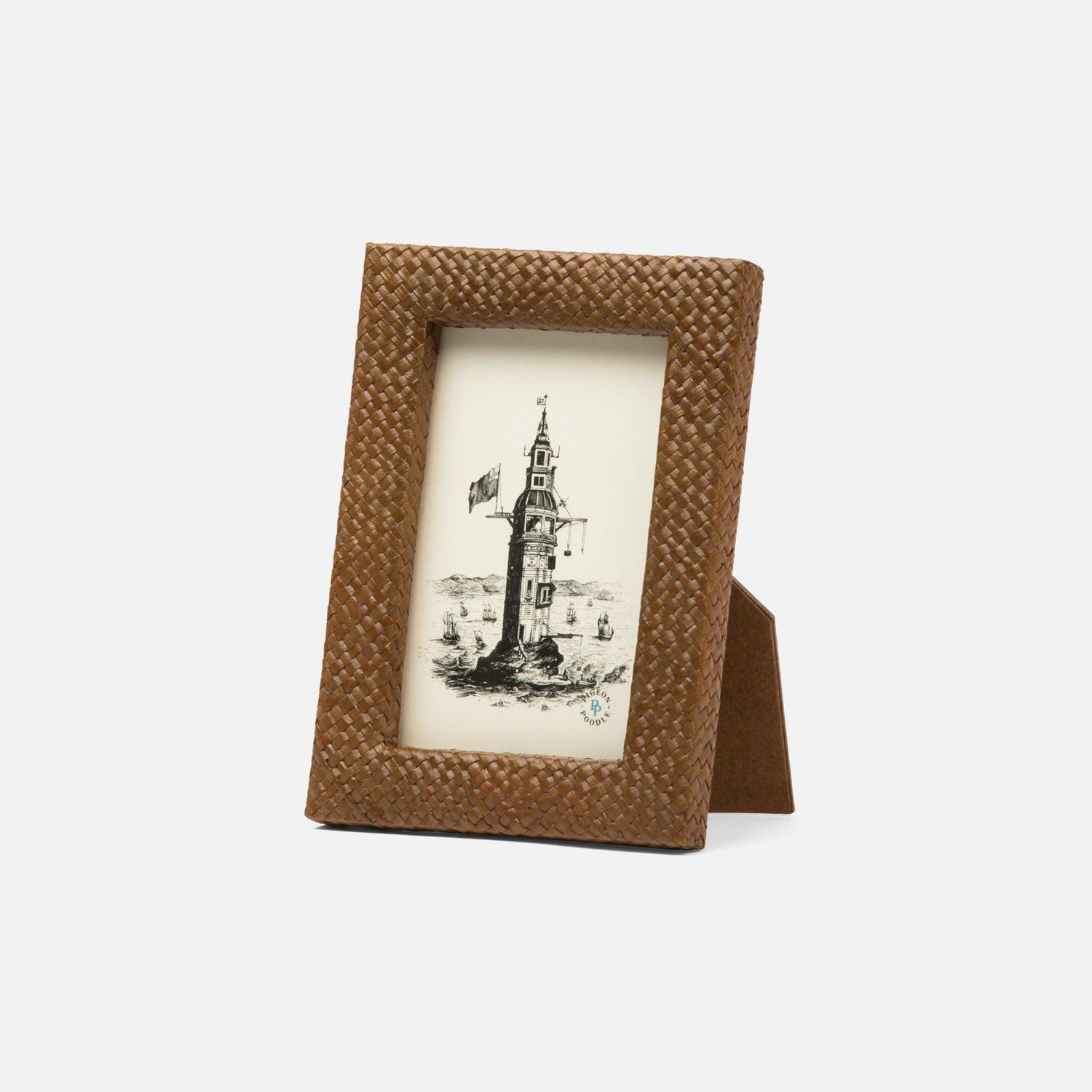 Uvita, Matte Oak, Frame, 4"X6", Pandan