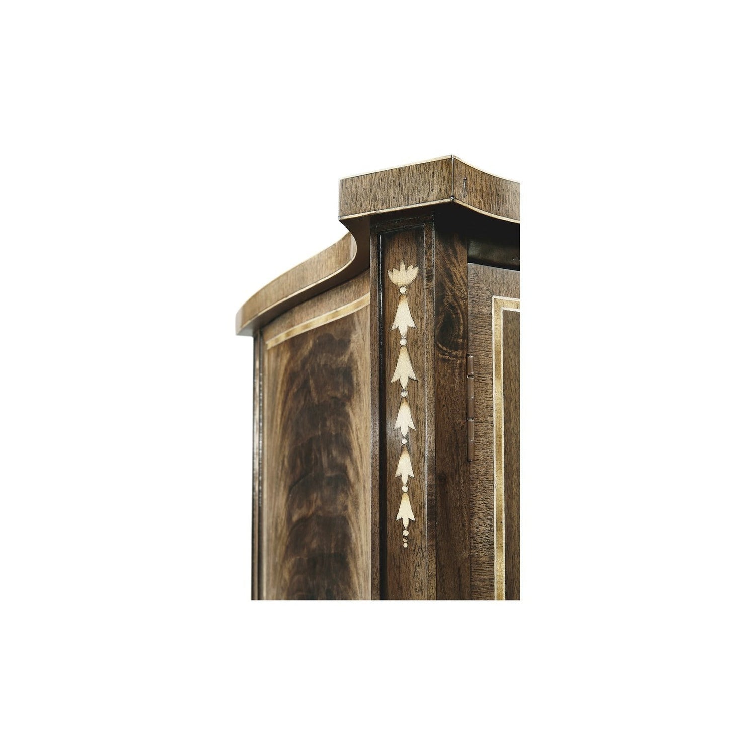 Mahogany Sideboard with Curved Doors-Jonathan Charles-JCHARLES-492637-MAH-Sideboards & CredenzasMahogany-10-France and Son