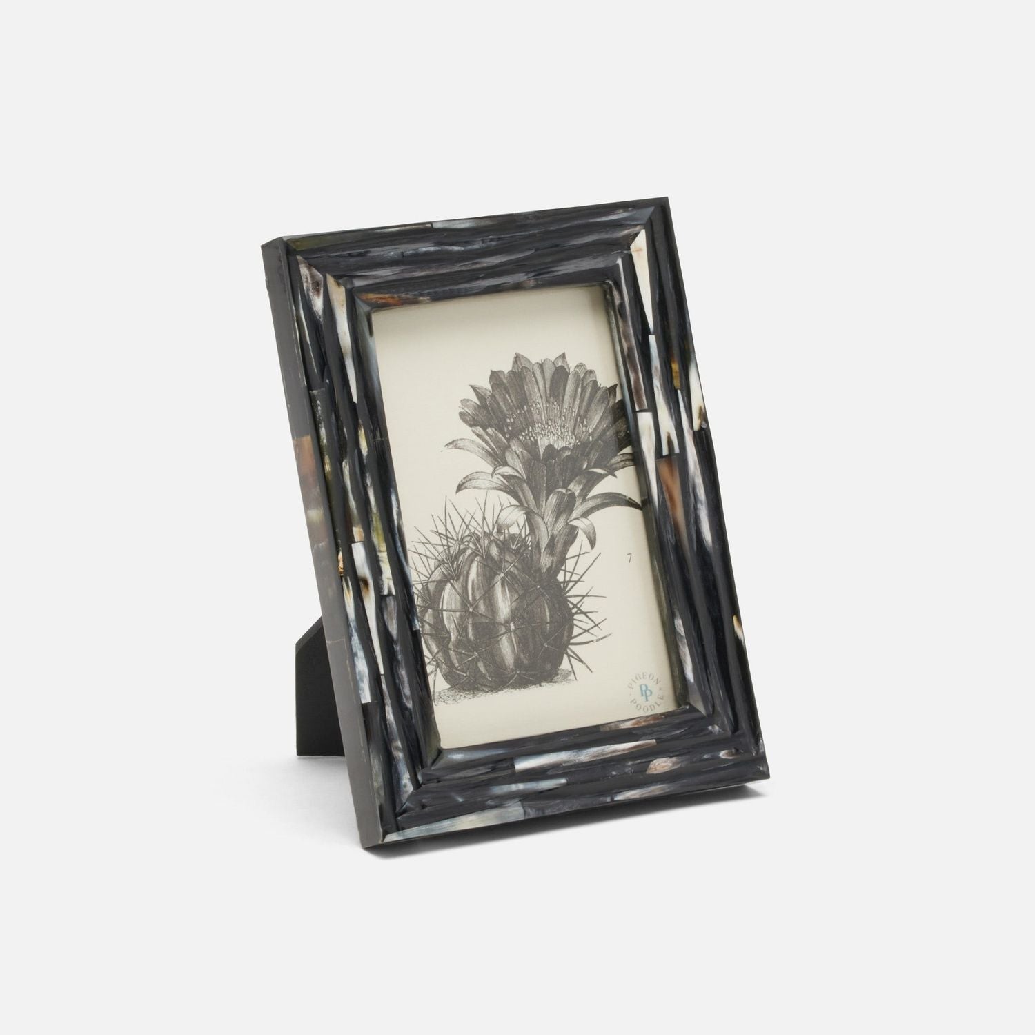 Winslow, Dark Mix, Frame, 4"X6", Horn