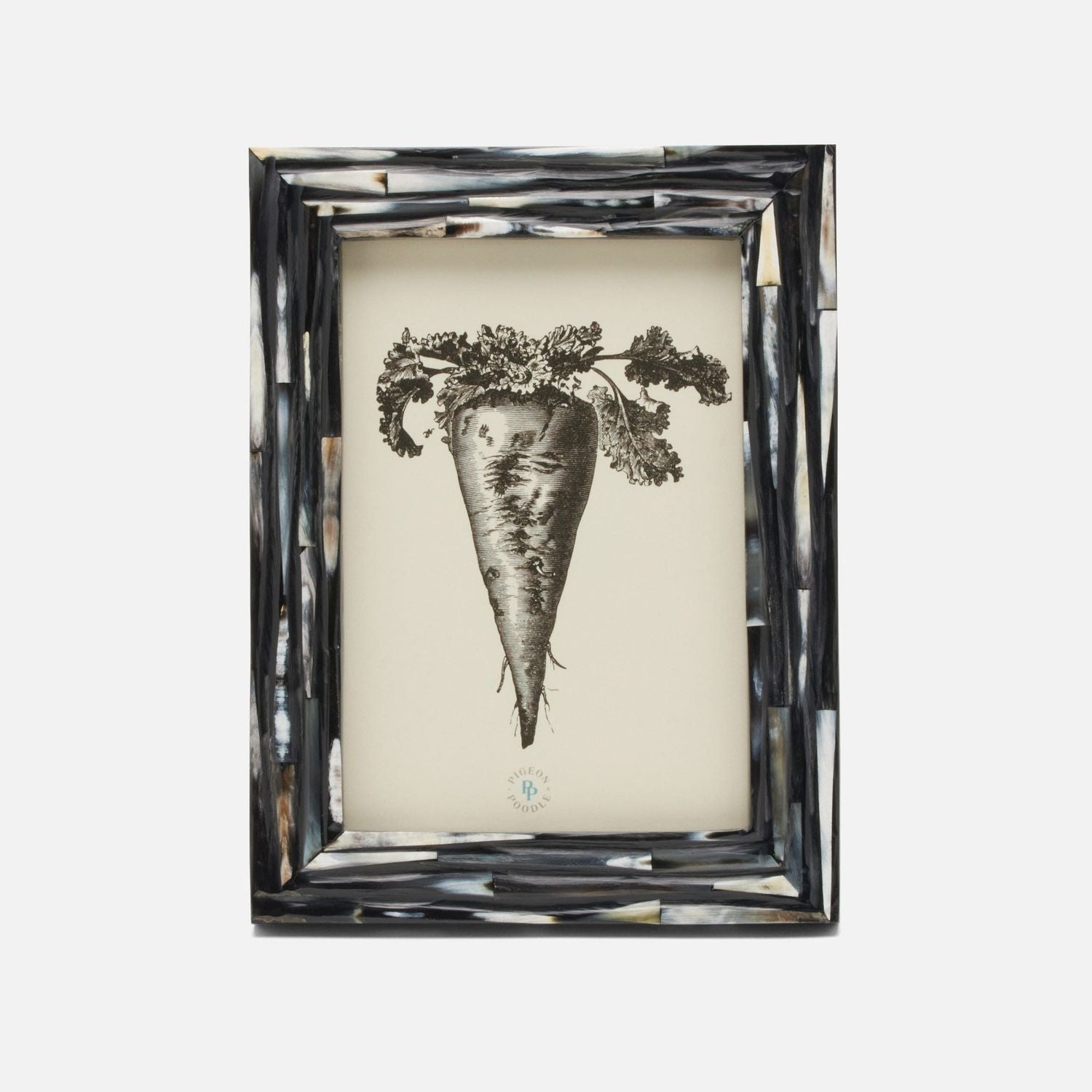 Winslow, Dark Mix, Frame, 5"X7", Horn