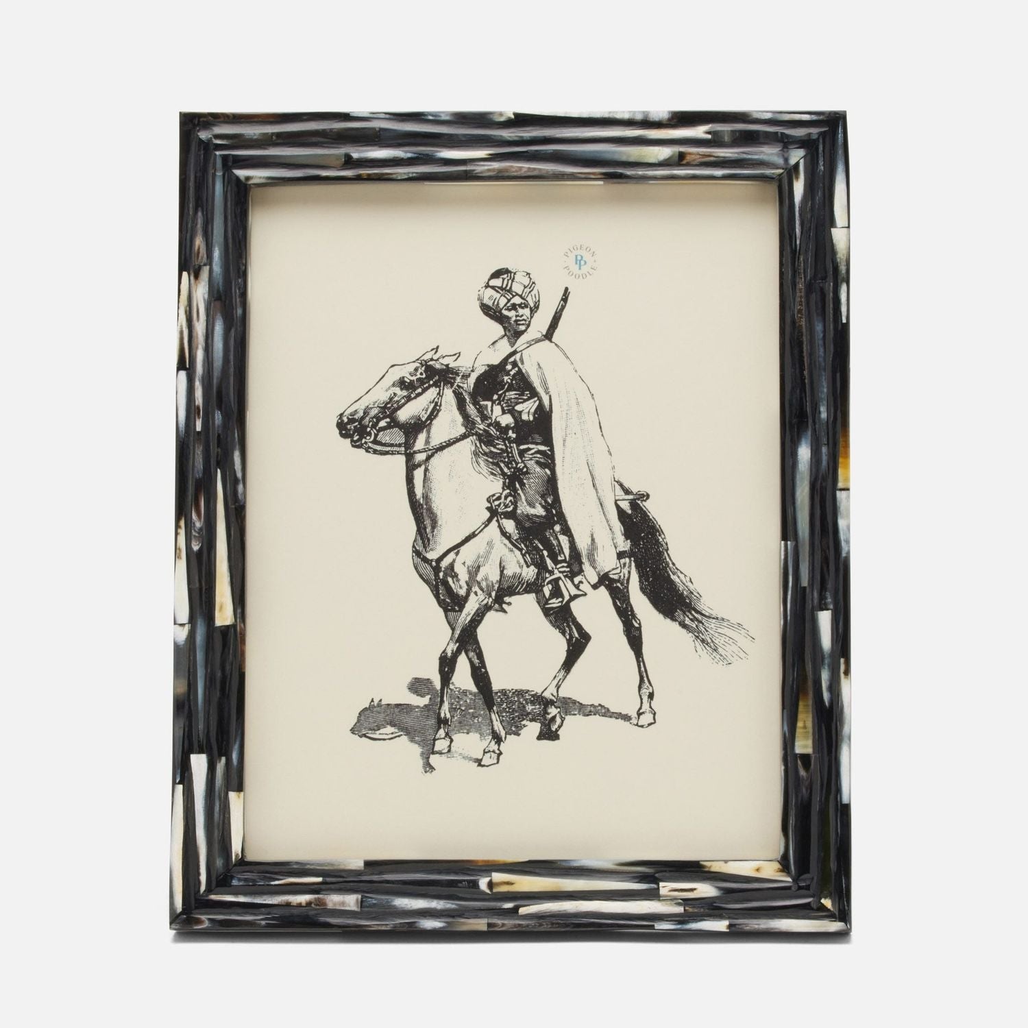 Winslow, Dark Mix, Frame, 8"X10", Horn