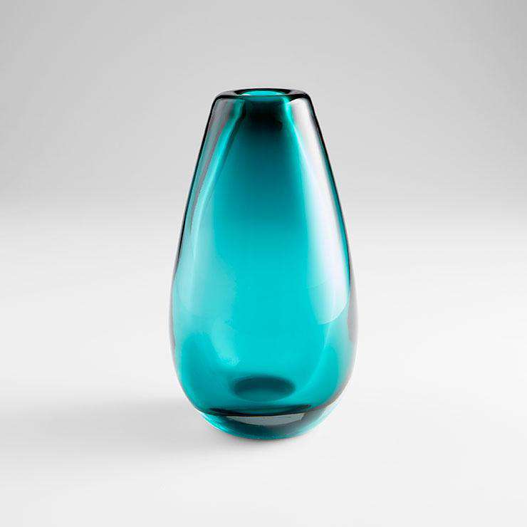 Large Blown Ocean Vase-Cyan Design-CYAN-09494-Decor-1-France and Son