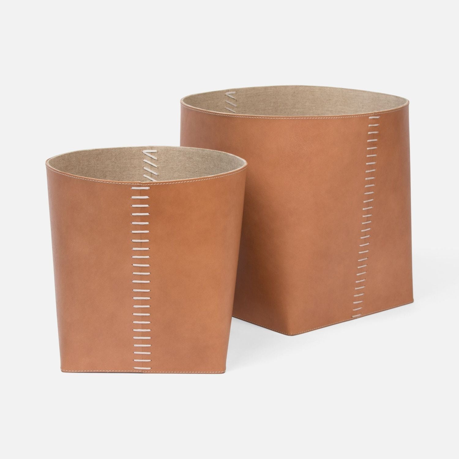 Salo, Aged Camel, Basket, Full-Grain Leather, S/2