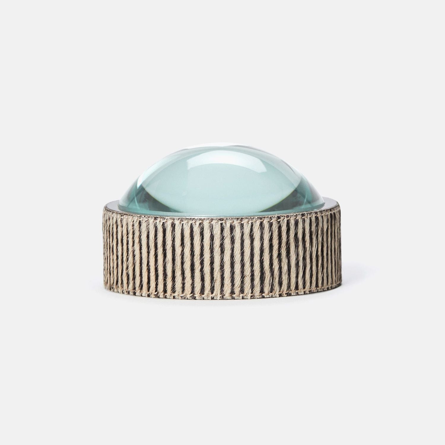 Surat, Brown Candy Striped, Magnifying Glass, Small, Hair-On Hide, M/2