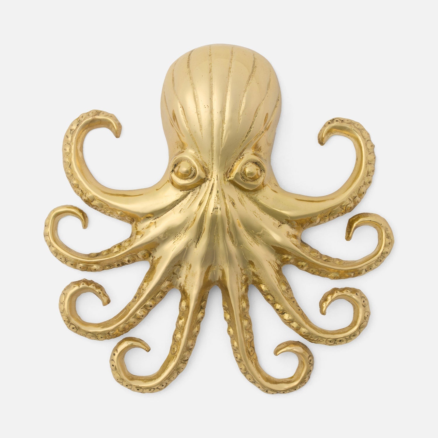 Varnell, Gold, Octopus Paperweight, Brass, Pack/2
