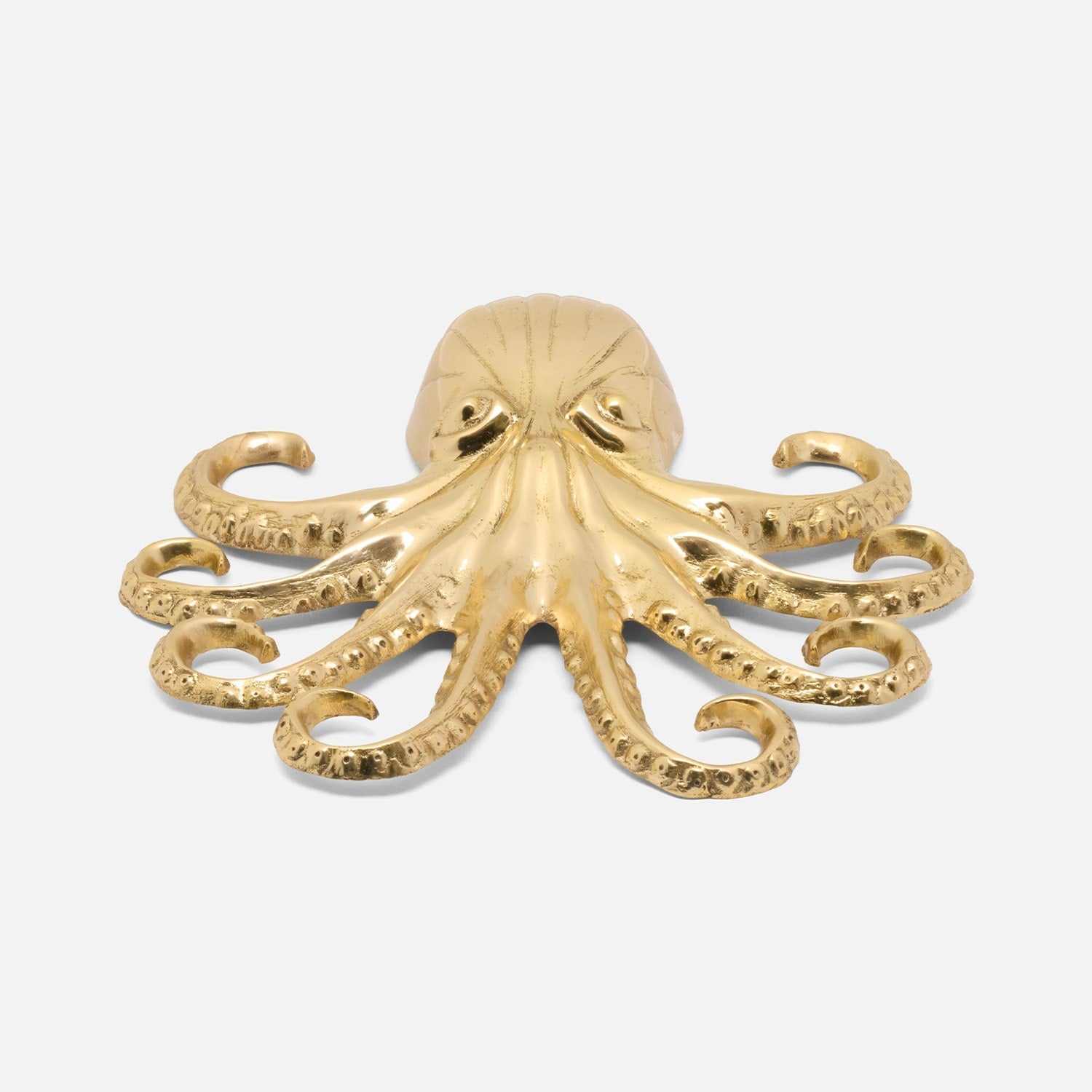 Varnell, Gold, Octopus Paperweight, Brass, Pack/2