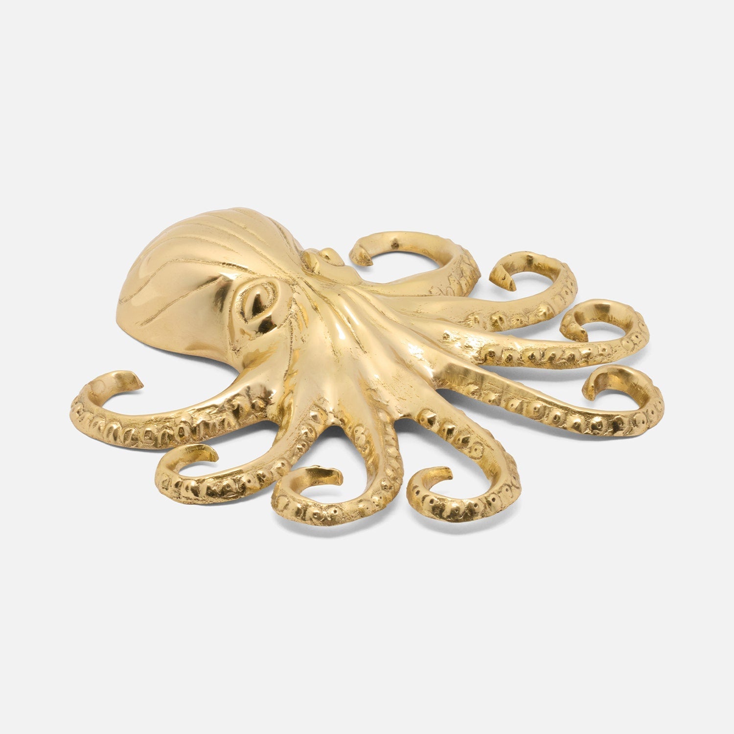 Varnell, Gold, Octopus Paperweight, Brass, Pack/2