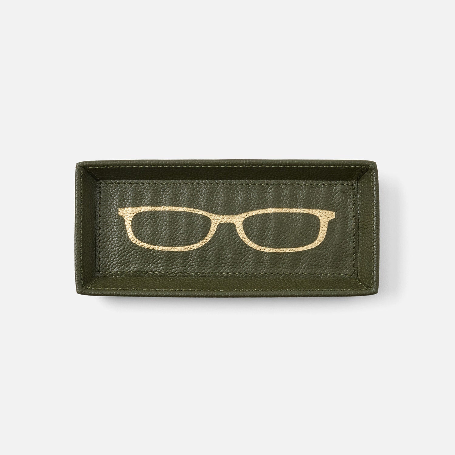 Decorah, Forest, Eyeglass Holder, Glasses, Full-Grain Leather, Pack/2