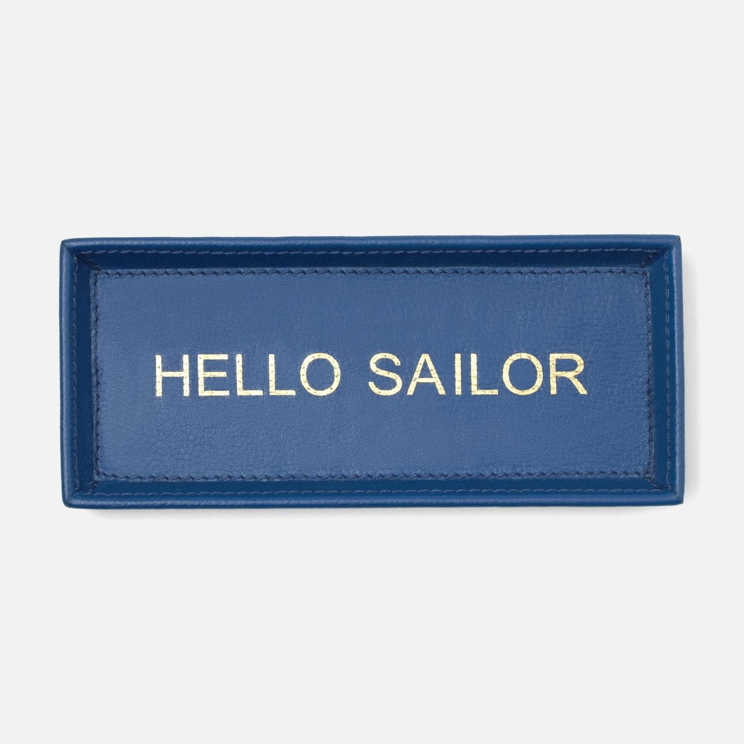 Decorah, Navy, Eyeglass Holder, Hello Sailor, Full-Grain Leather, Pack/2