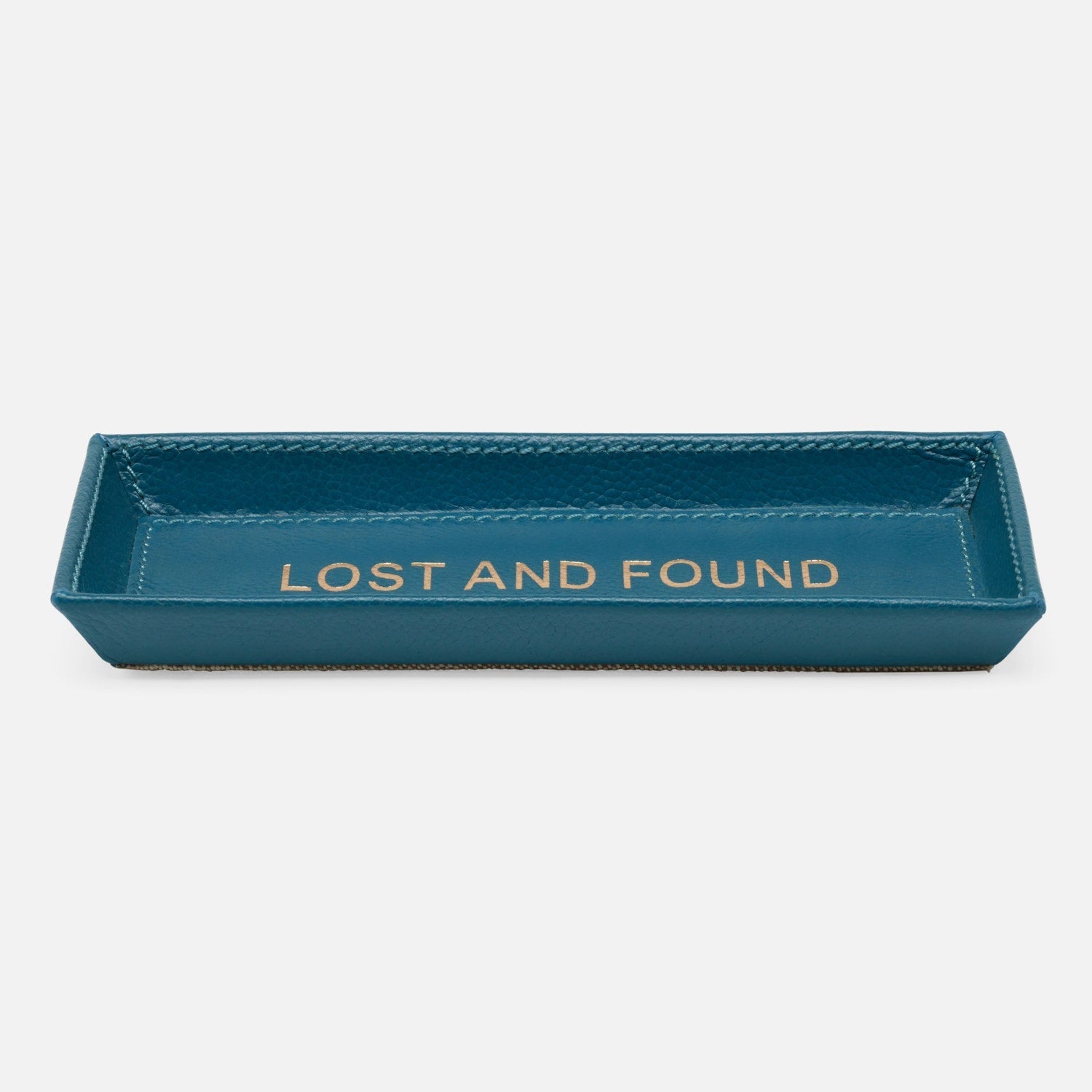 Decorah, Teal, Eyeglass Holder, Lost And Found, Full-Grain Leather, Pack/2