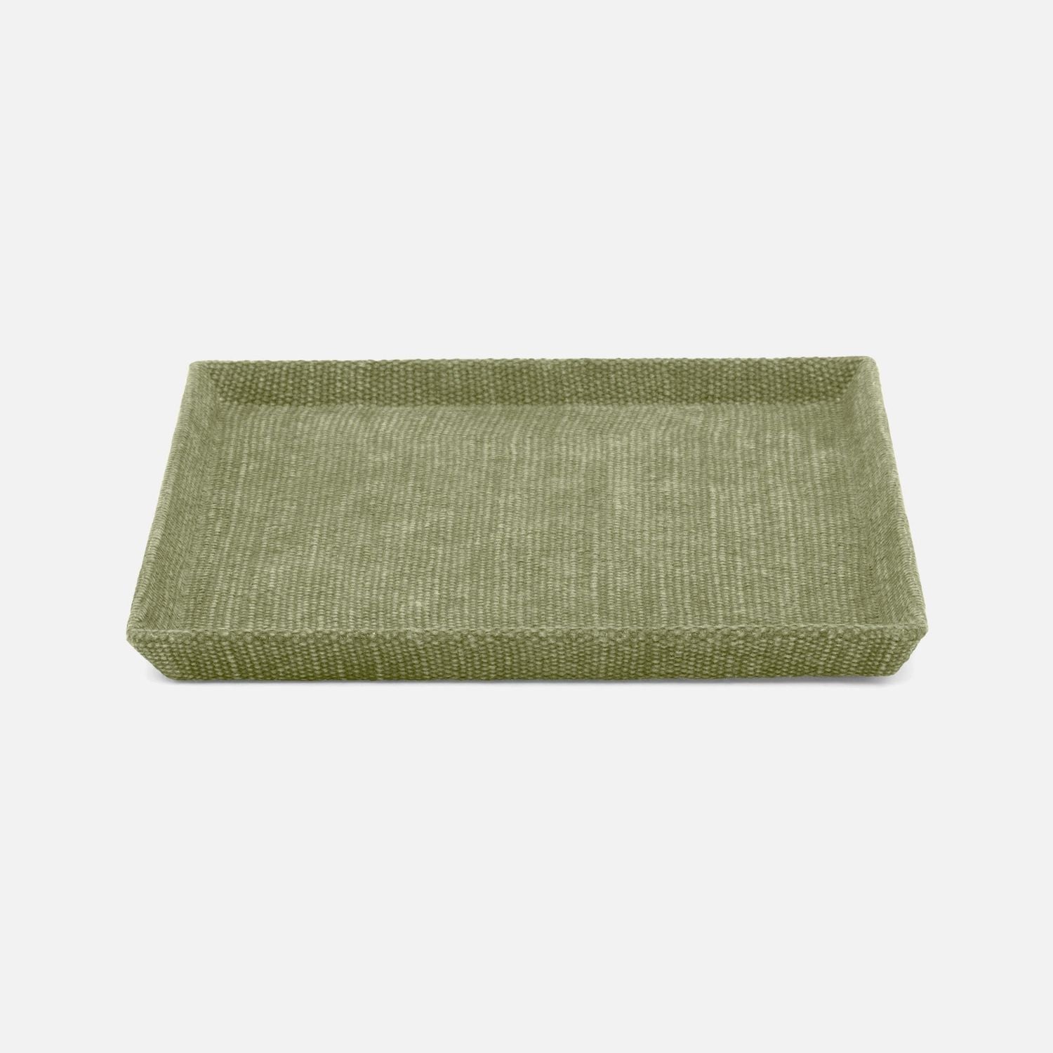Dresden, Light Green, Tray, Square, Large, Cotton Jute, Pack/2