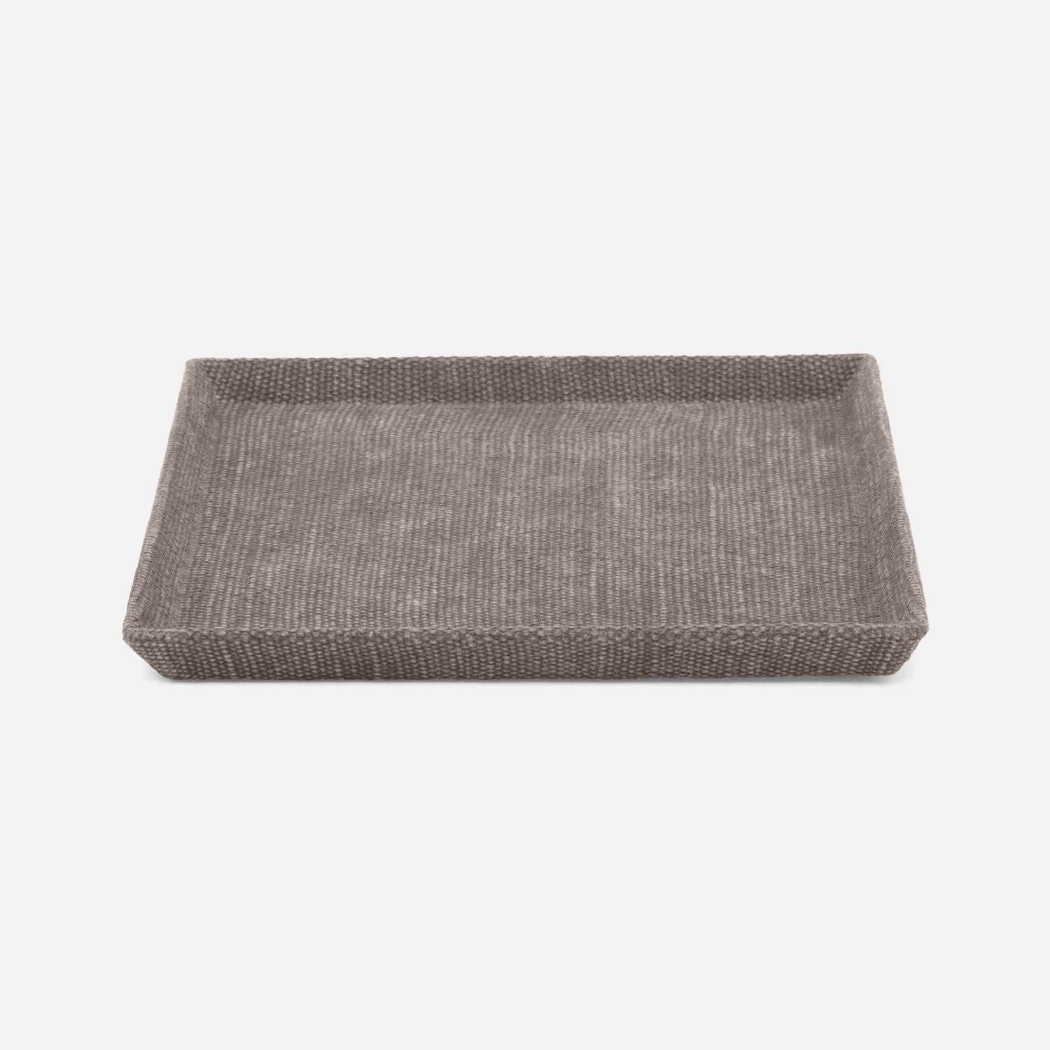 Dresden, Light Gray, Tray, Square, Large, Cotton Jute, Pack/2