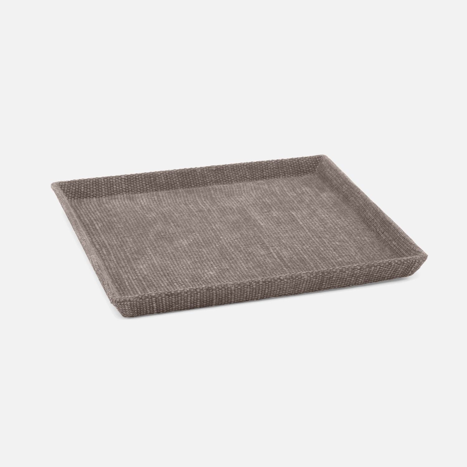 Dresden, Light Gray, Tray, Square, Large, Cotton Jute, Pack/2