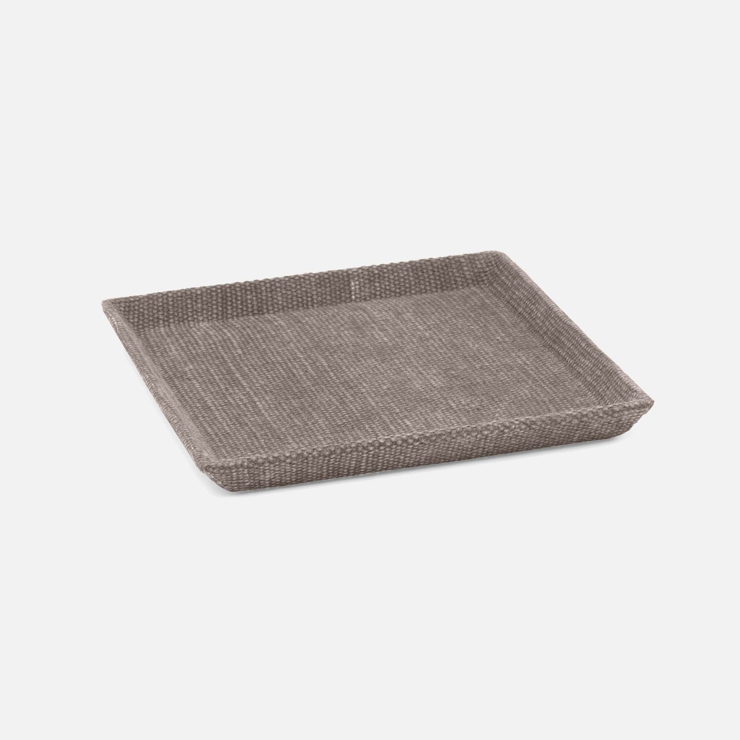 Dresden, Light Gray, Tray, Square, Small, Cotton Jute, Pack/2