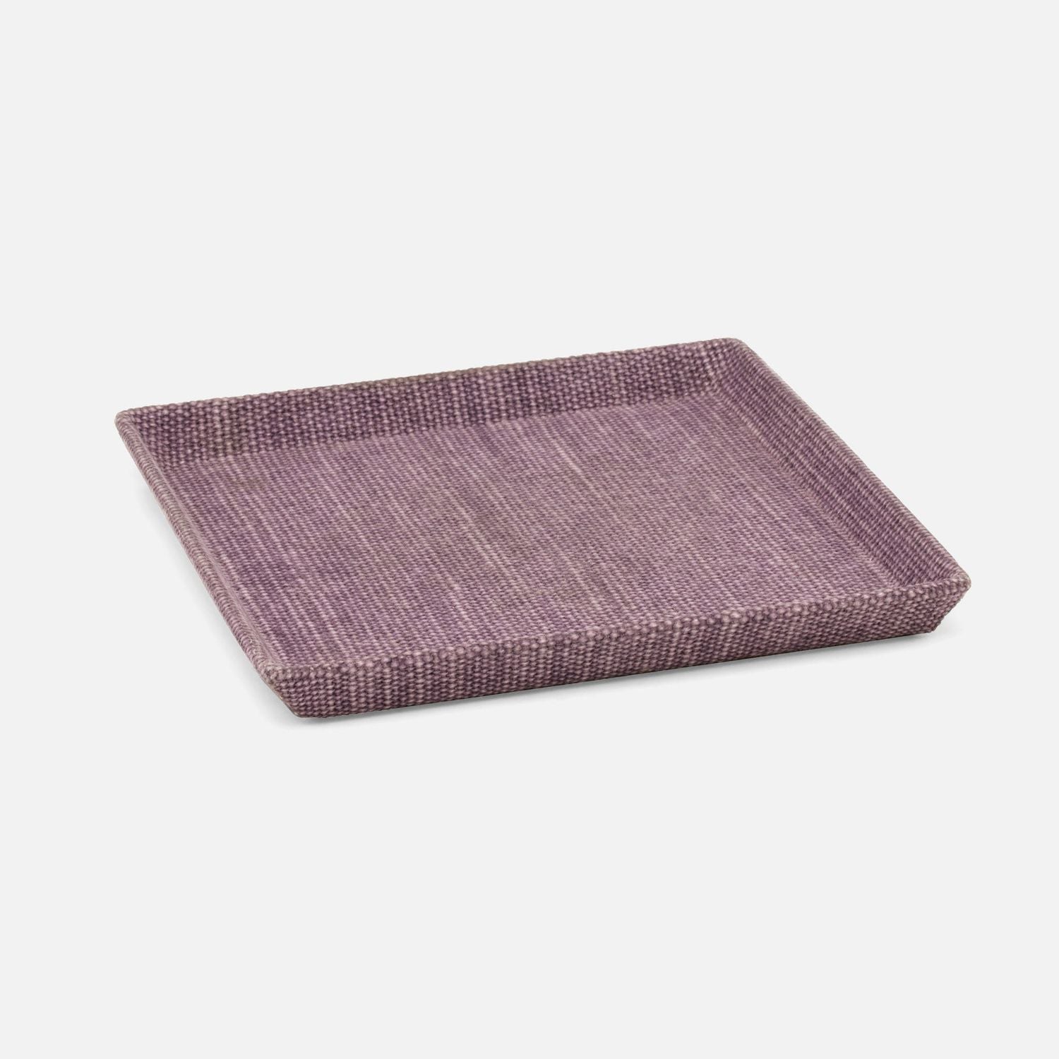 Dresden, Raspberry, Tray, Square, Small, Cotton Jute, Pack/2