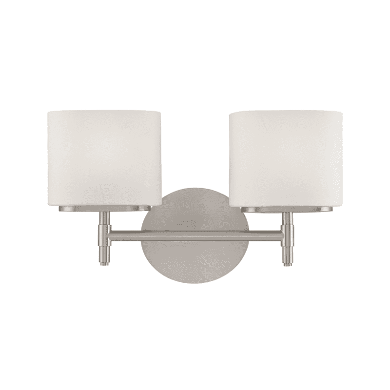 Trinity 2 Light Bath Bracket-Hudson Valley-HVL-8902-SN-Bathroom LightingSatin Nickel-1-France and Son