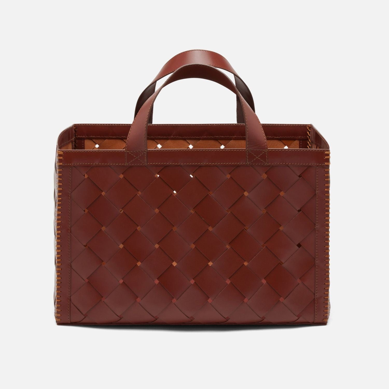 Heriot, Chocolate, Magazine Holder, Full-Grain Leather