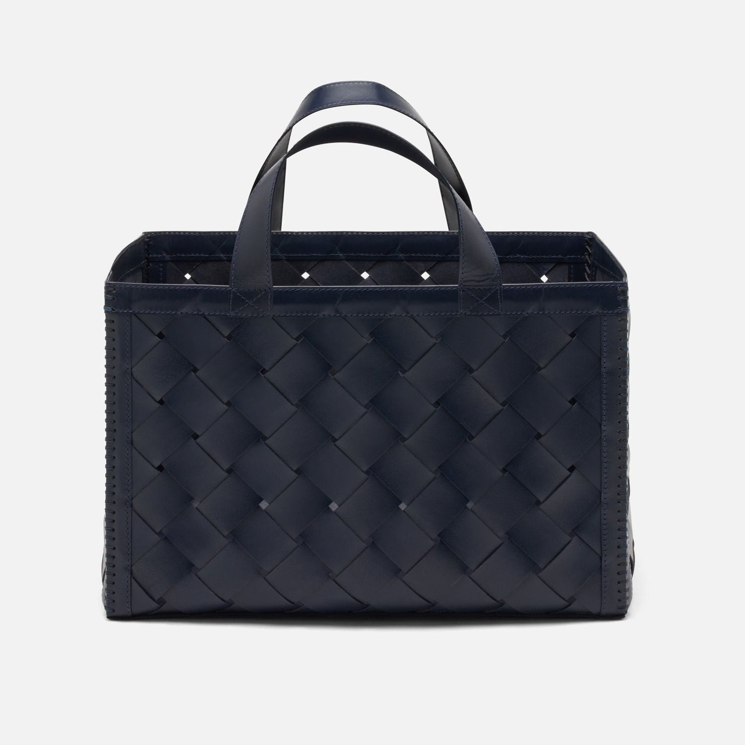 Heriot, Dark Navy, Magazine Holder, Full-Grain Leather