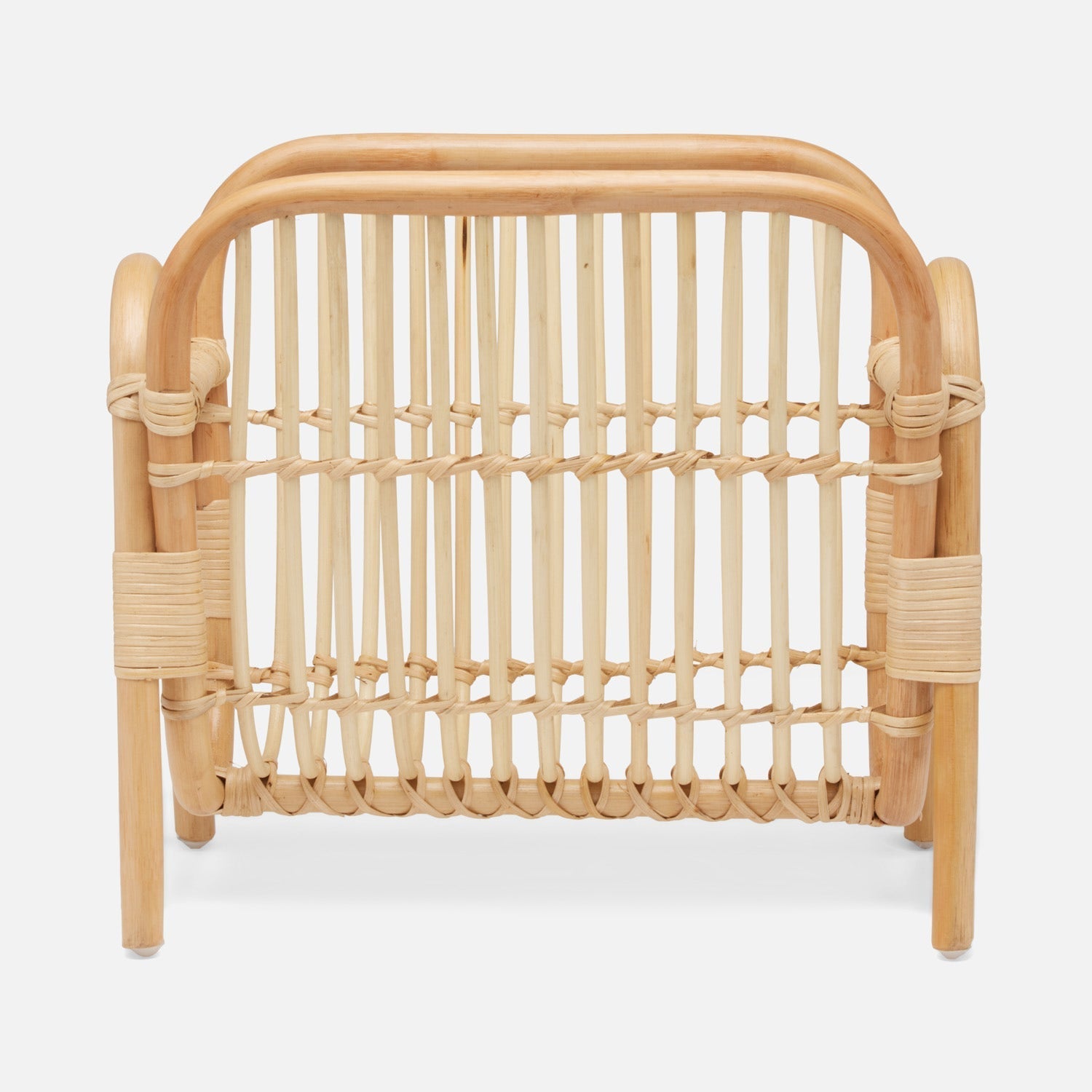 Makassar, Light Natural, Magazine Holder, Rattan