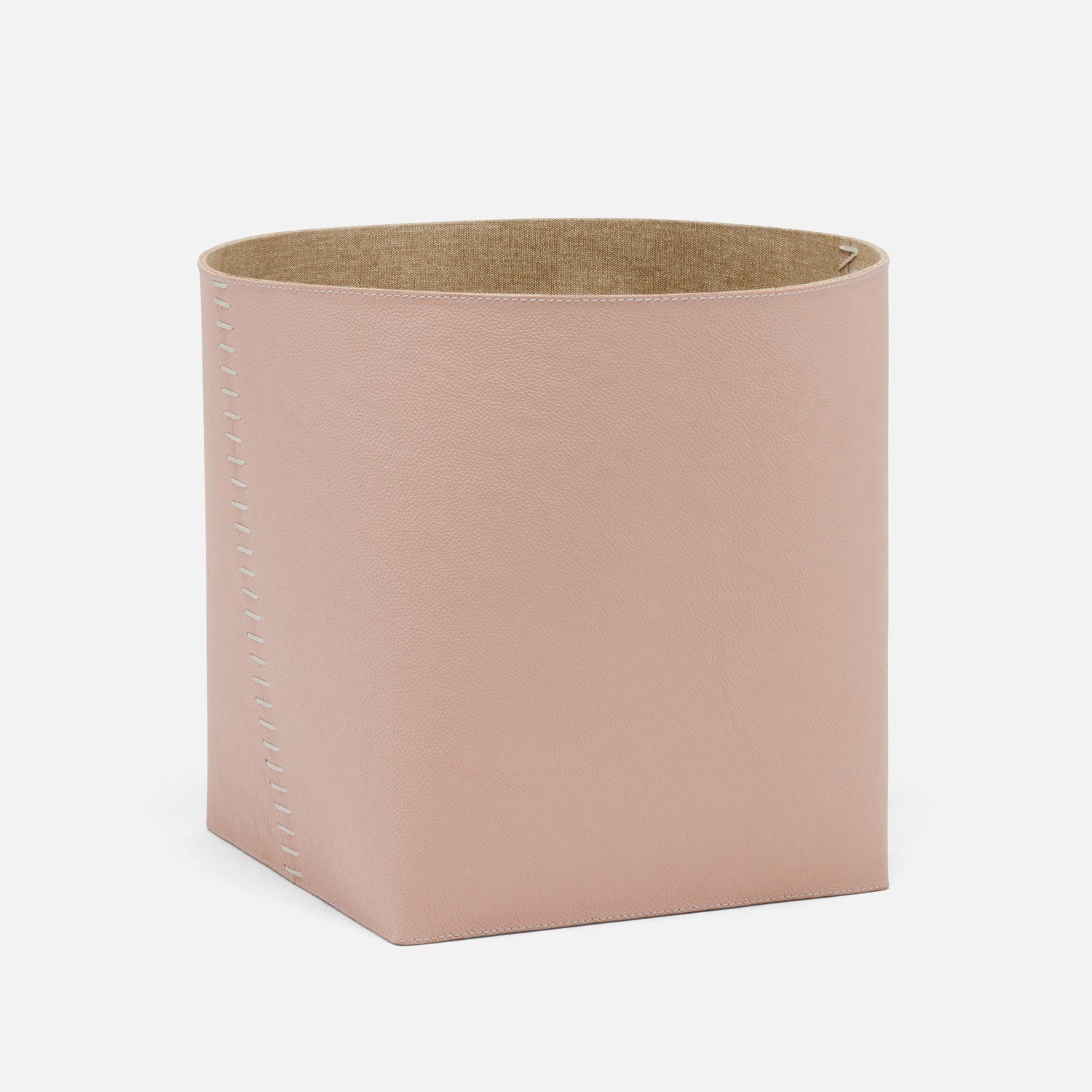 Salo, Dusty Rose, Basket, Full-Grain Leather, S/2