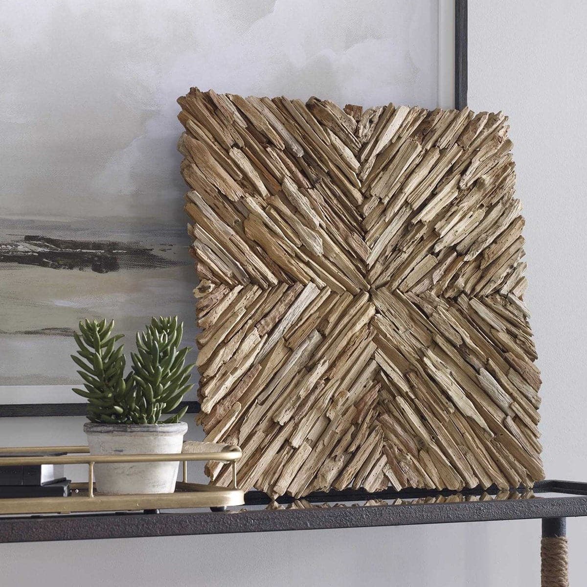 Uttermost Outland Drift Wood Wall Decor-Uttermost-UTTM-04348-Wall Decor-3-France and Son