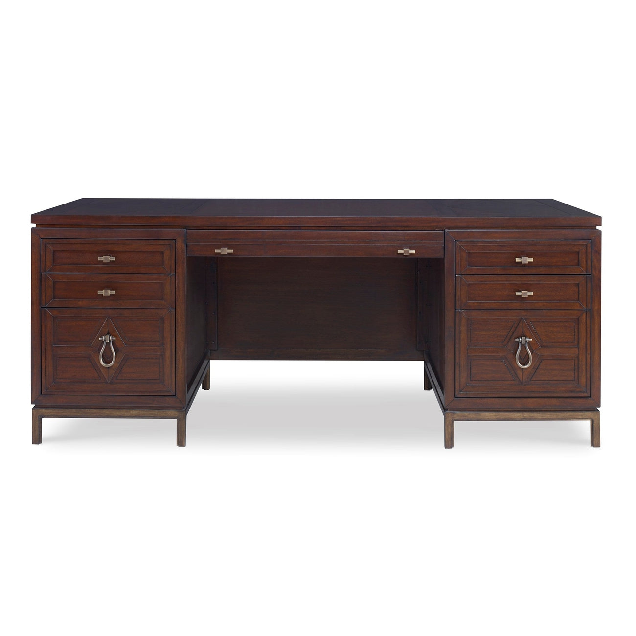 Diamond Executive Desk - Dark-Ambella-AMBELLA-04602-320-374-Desks-3-France and Son