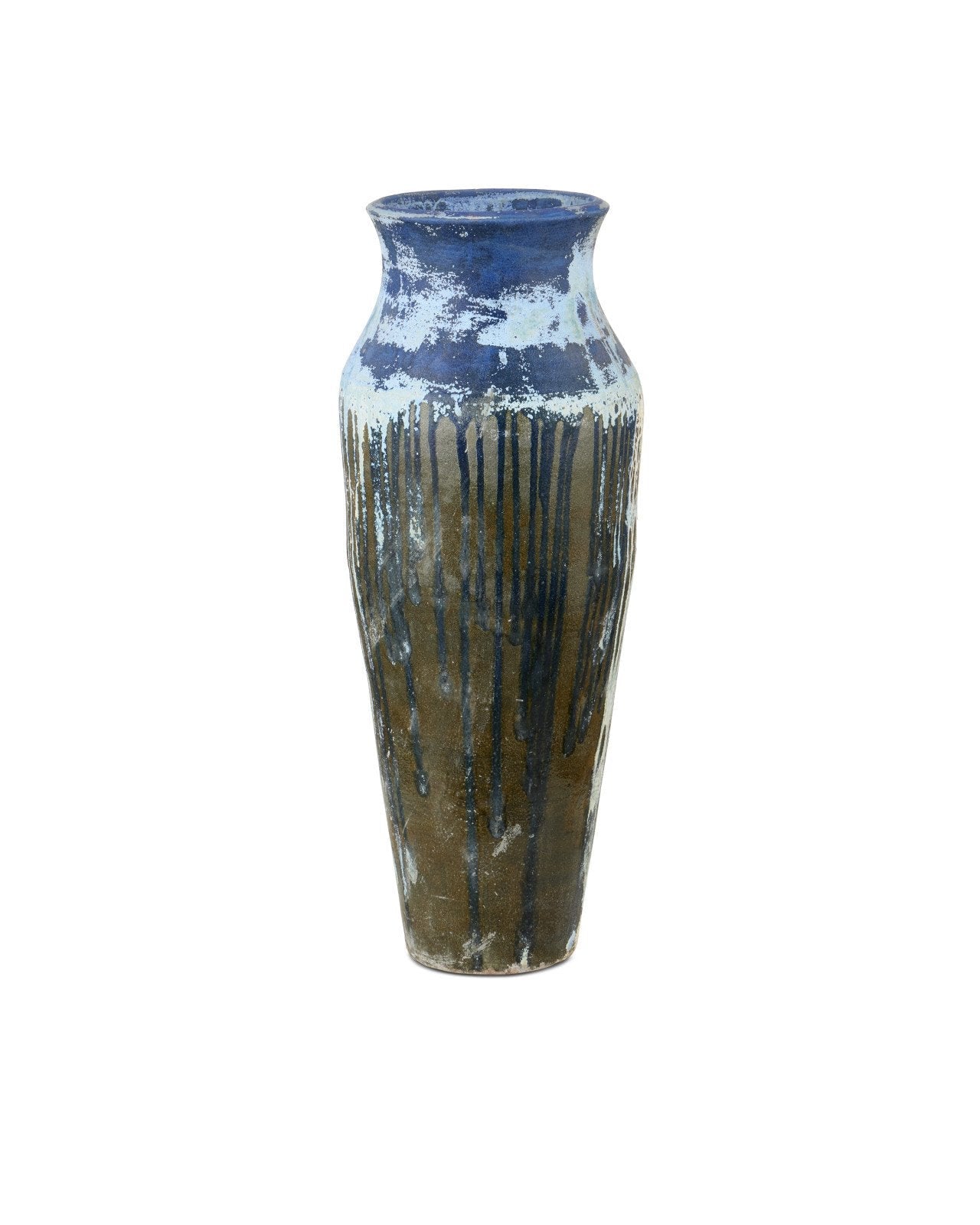 Capizzi Blue Drip Urn