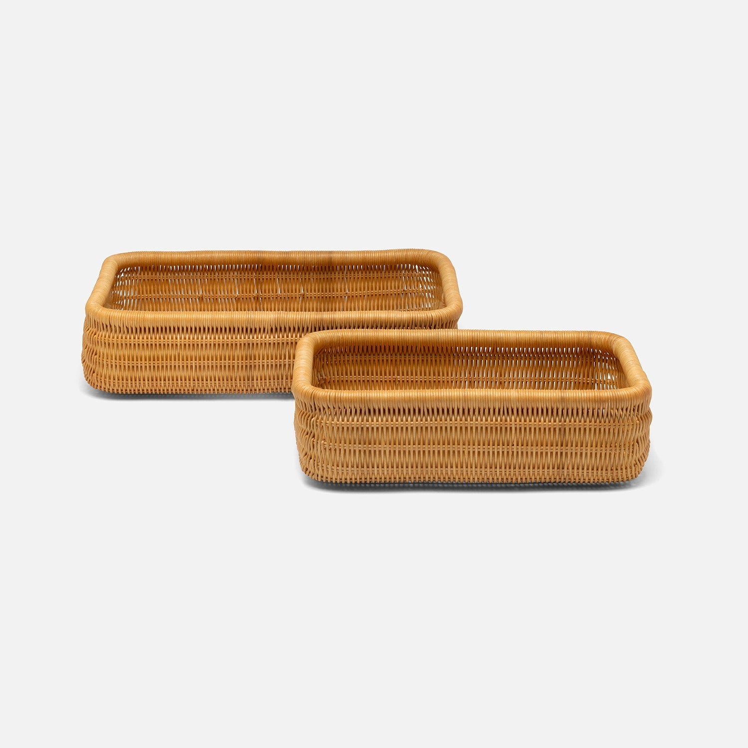 Lorain, Light Honey, Storage Baskets, Rattan, S/2