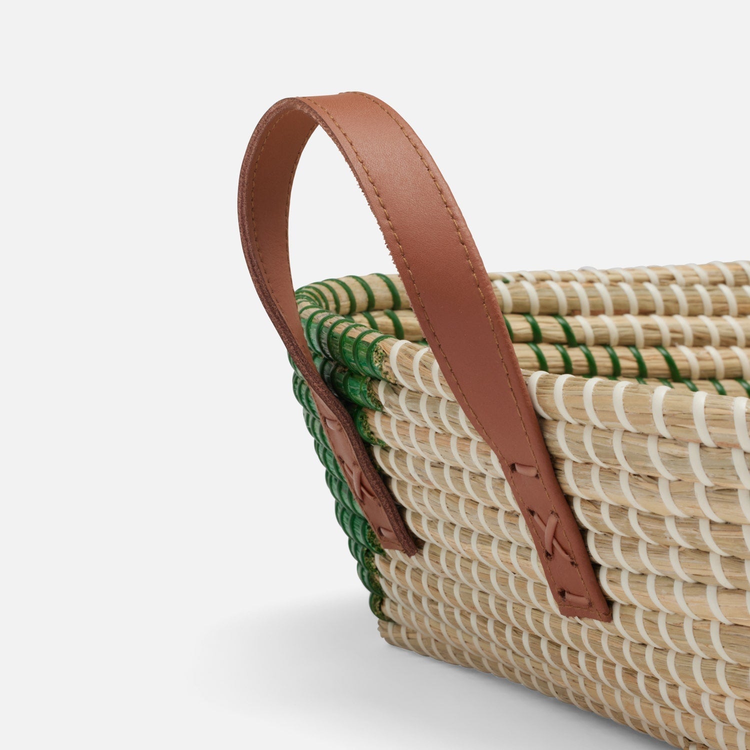Olinda, Green/Natural, Storage Baskets, Seagrass, Pack/2