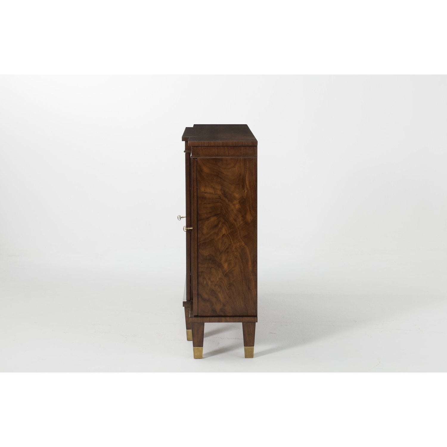 Walnut Breakfront Cabinet-Modern History-MODERN-MH930F01-Bookcases & Cabinets-4-France and Son