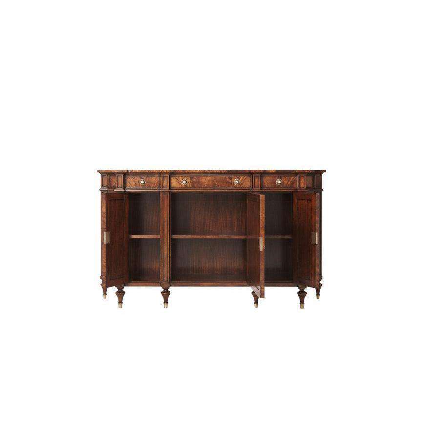 Concave Side Cabinet-Theodore Alexander-THEO-RE61003-Sideboards & Credenzas-5-France and Son