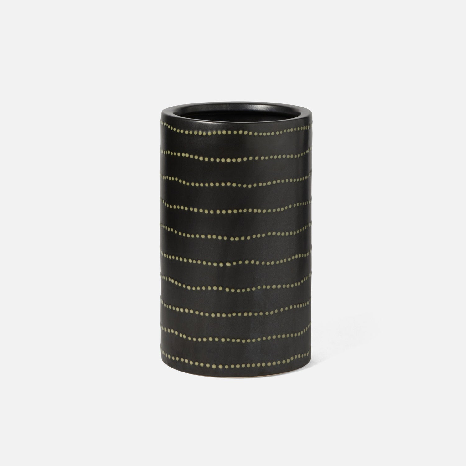 Perris, Black/White, Umbrella Stand, Ceramic