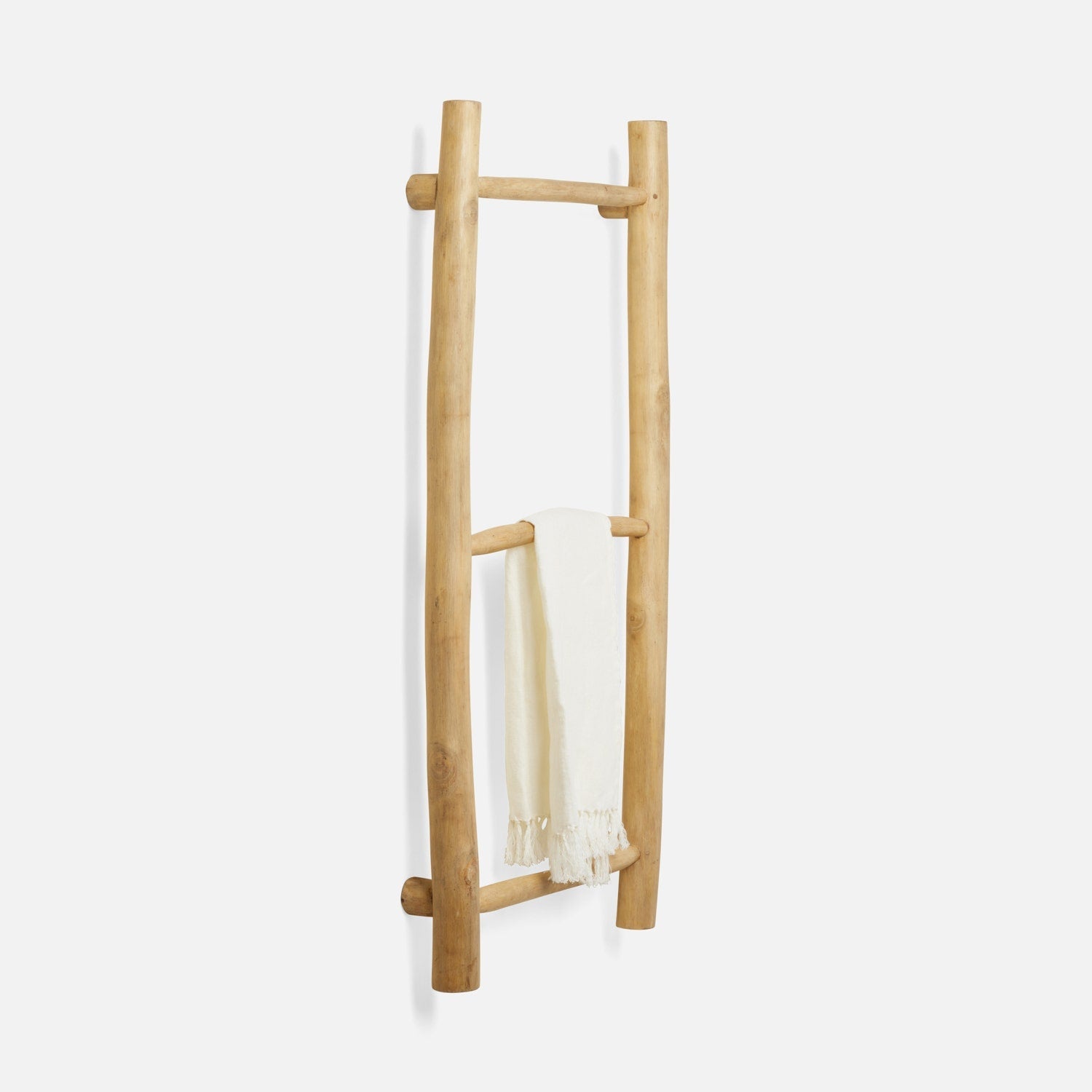 Provo, Natural, Towel Rack, Wall Hanging, 18"X36", Teak