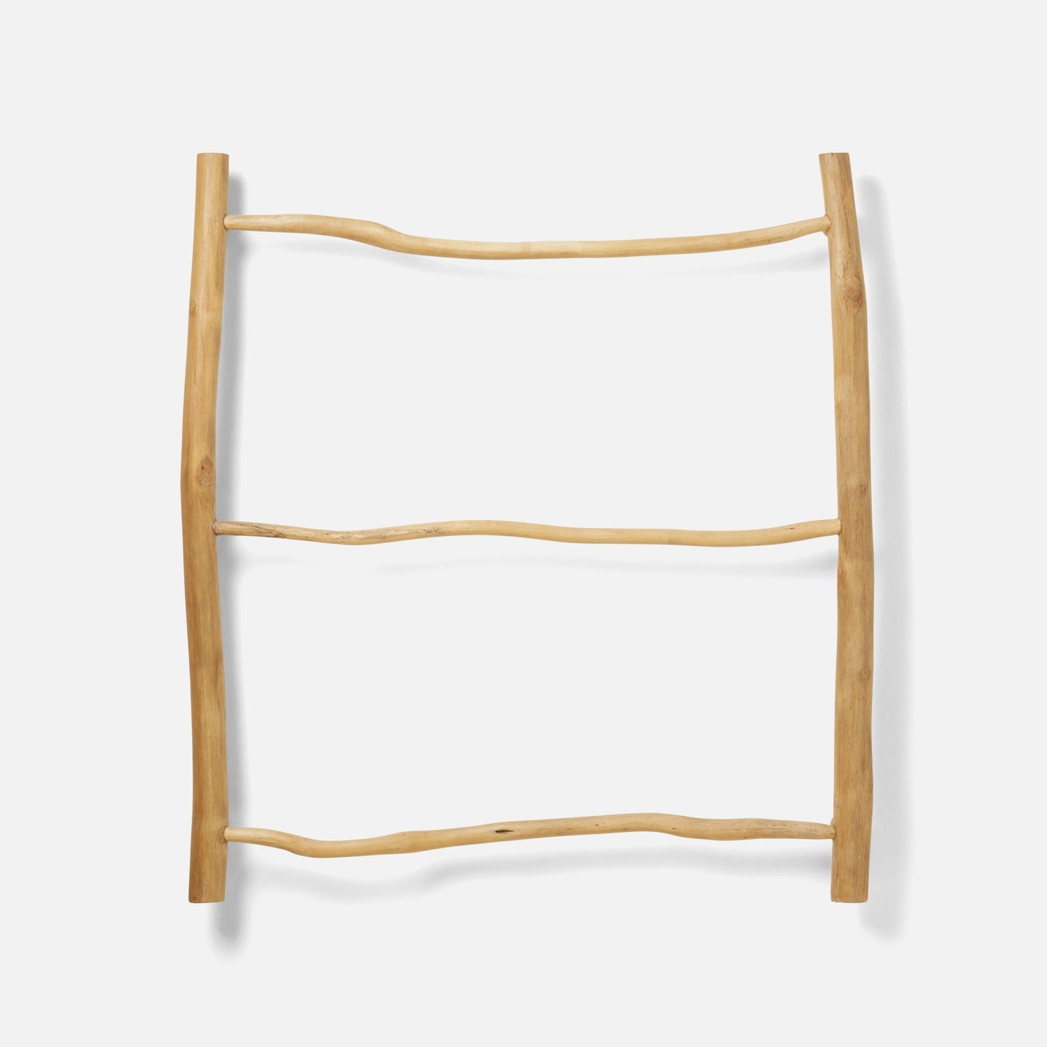 Provo, Natural, Towel Rack, Wall Hanging, 32"X36", Teak