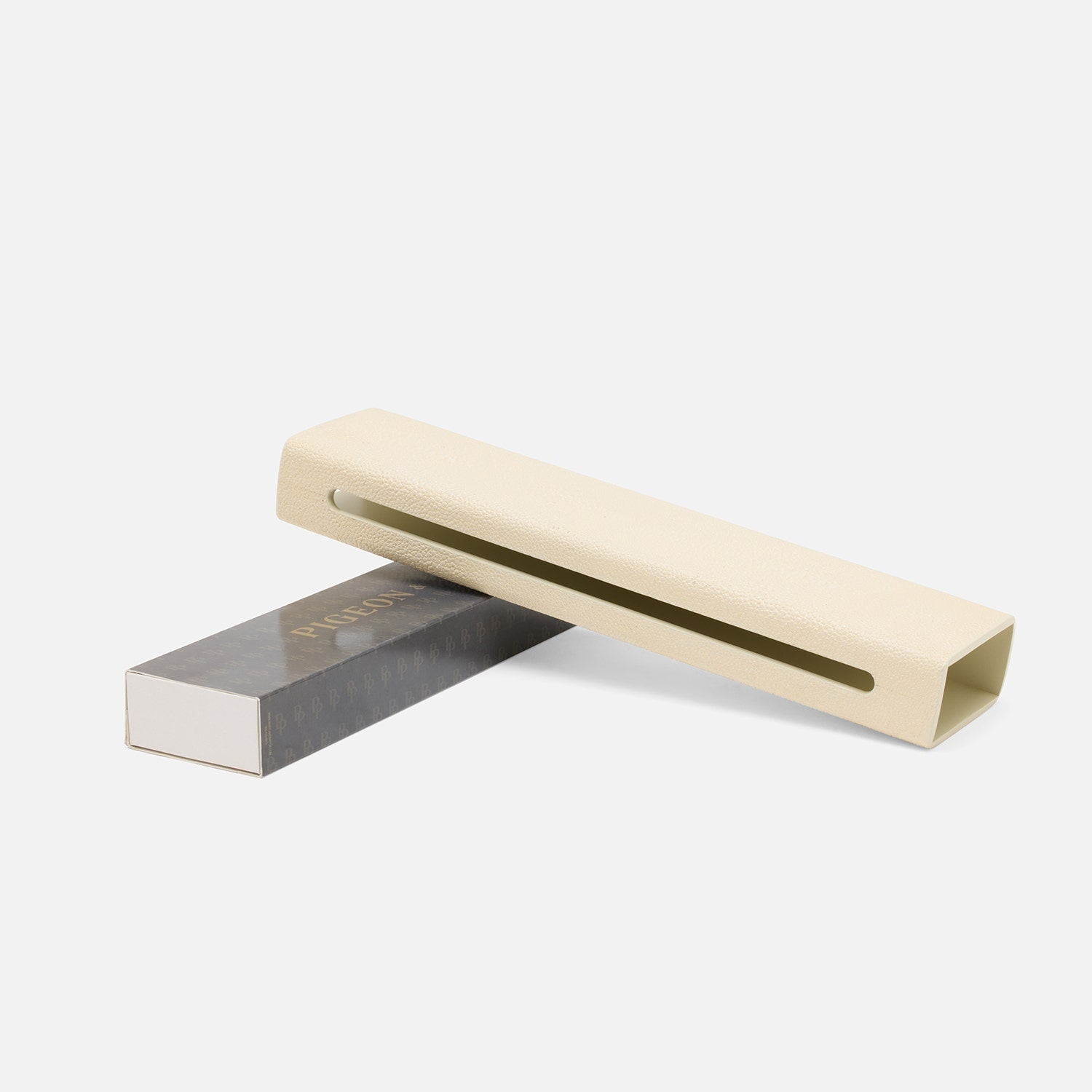 Saugus, Snow, Match Box And Sleeve, Xlong, Faux Shagreen