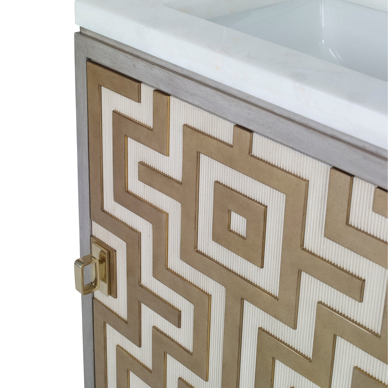 Labyrinth Sink Chest-Ambella-AMBELLA-07250-110-101-Bathroom VanityPetite-4-France and Son