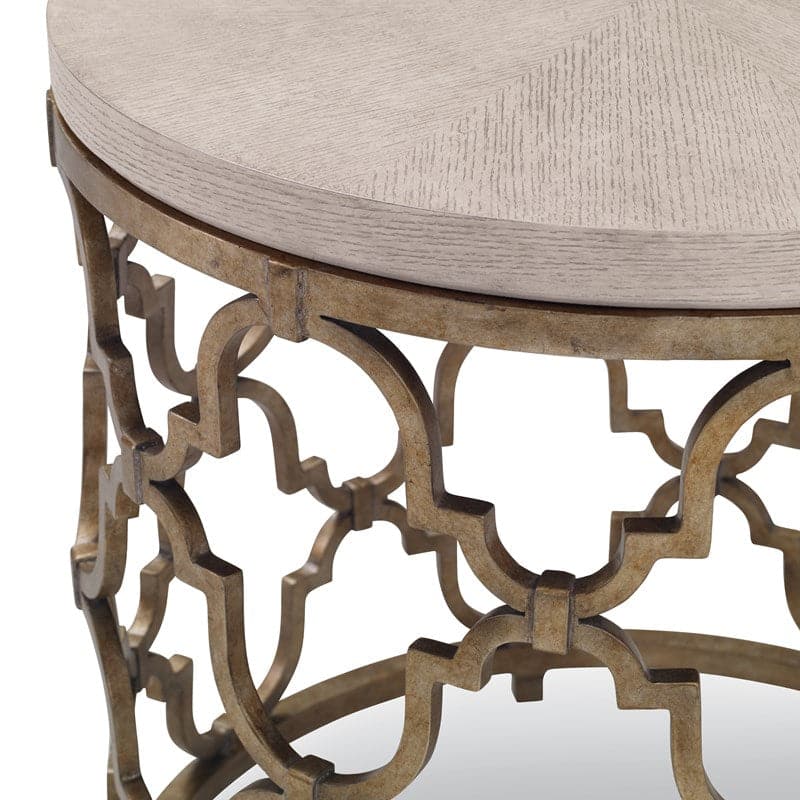 Filigree End Table - Winter Aspen-Ambella-AMBELLA-07257-900-032-Side TablesWhite-6-France and Son