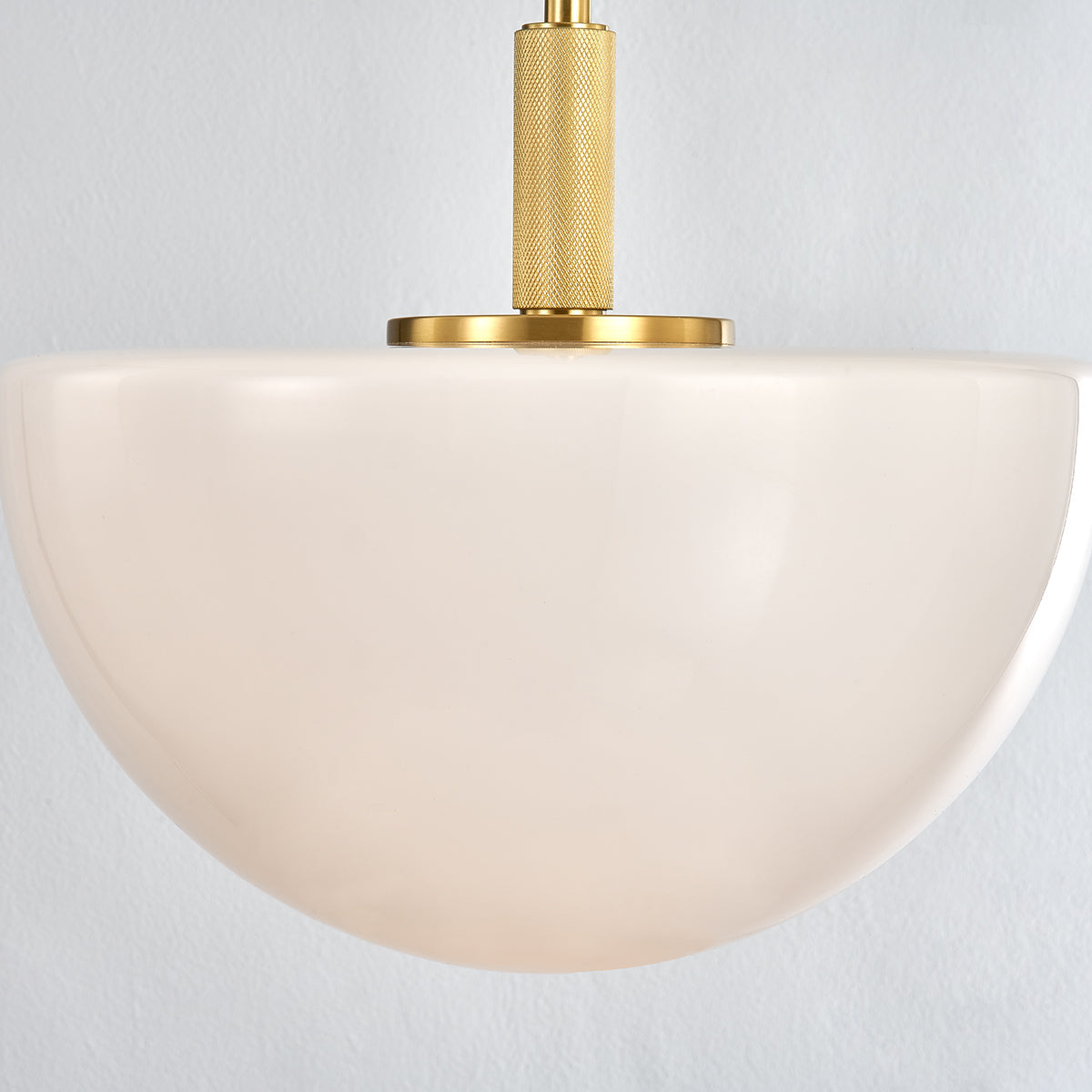 Lethbridge 1 Light Pendant-Hudson Valley-HVL-5915-AGB-PendantsAged Brass-4-France and Son