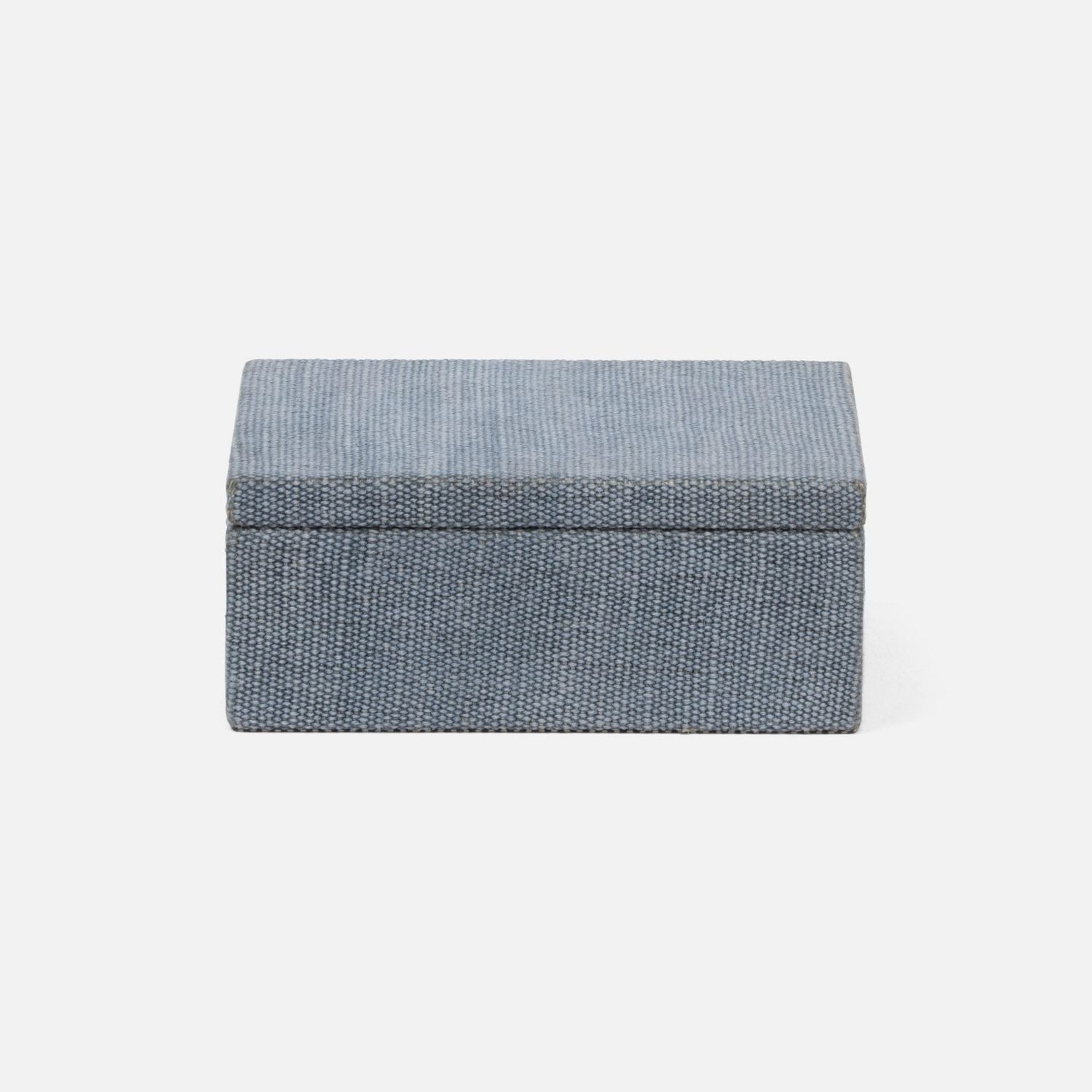 Blarney, Light Blue, Box, Medium, Cotton Jute, Pack/2